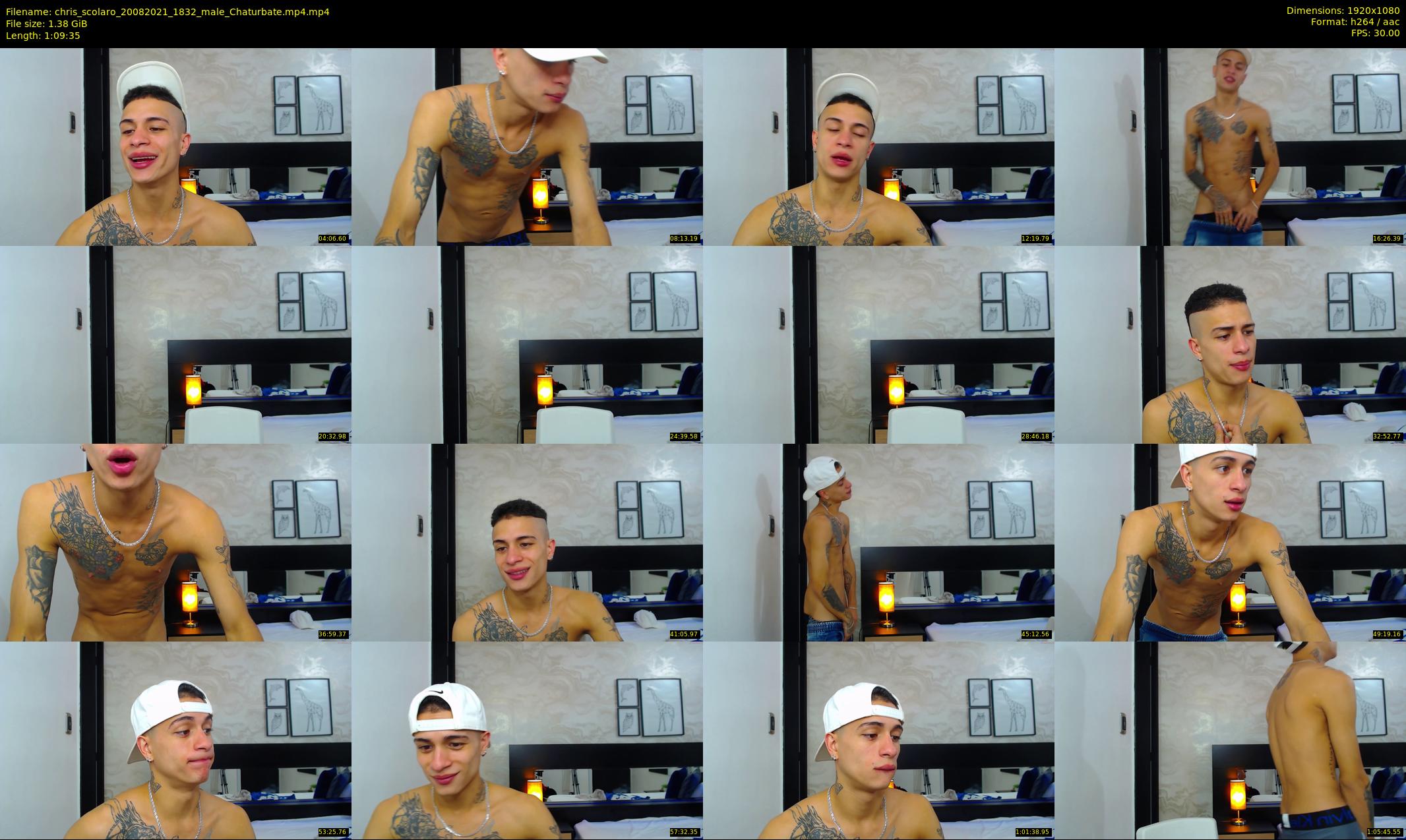 chris_scolaro — 70 minute Chaturbate male cam show recording, 1080p, Aug 20, 2021