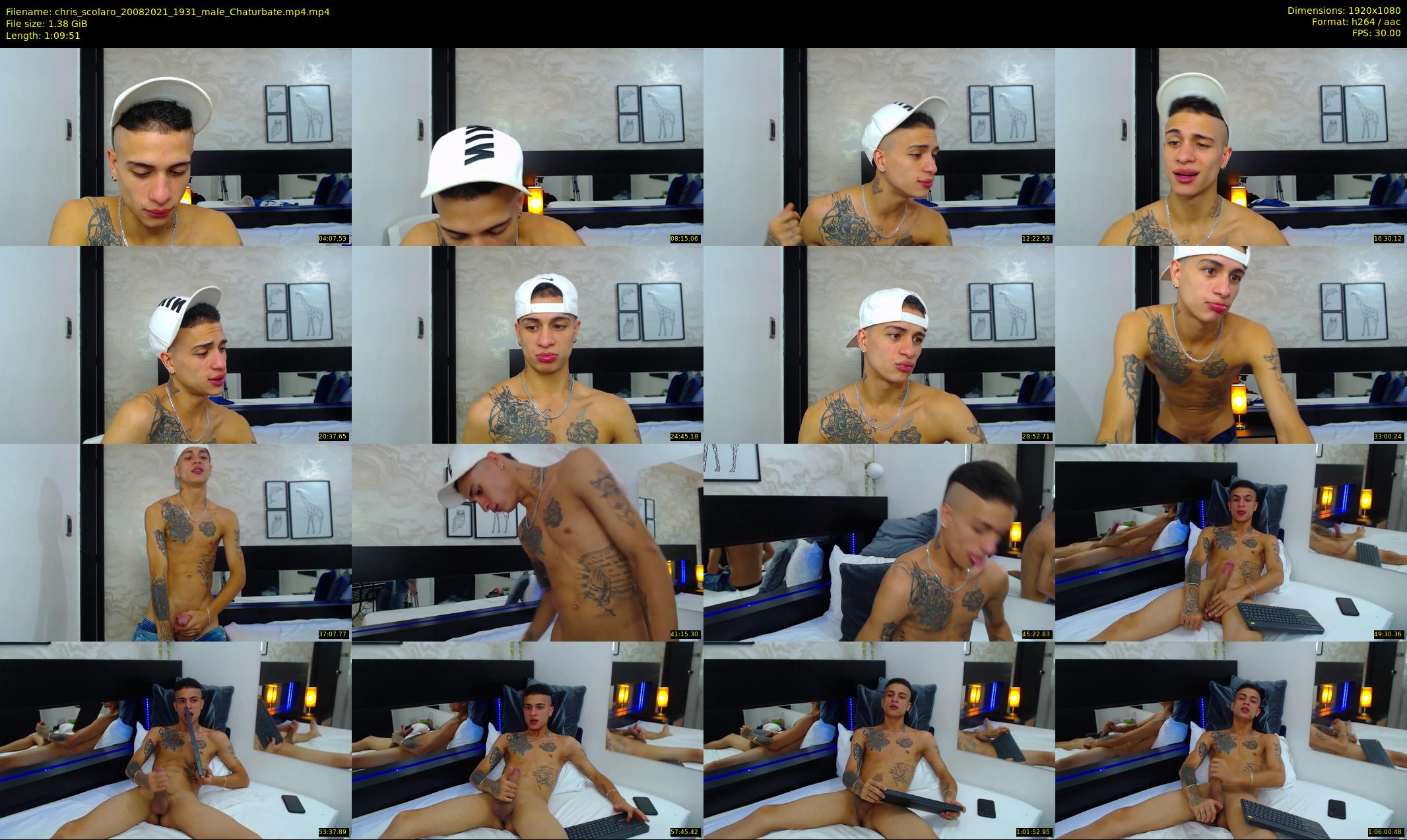 chris_scolaro — 70 minute Chaturbate male cam show recording, 1080p, Aug 20, 2021