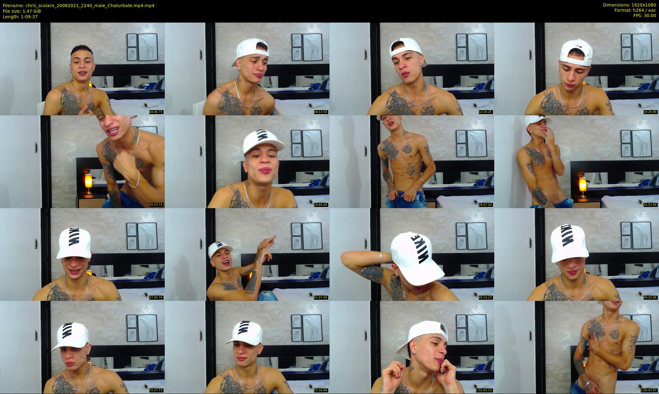 chris_scolaro — 70 minute Chaturbate male cam show recording, 1080p, Aug 20, 2021
