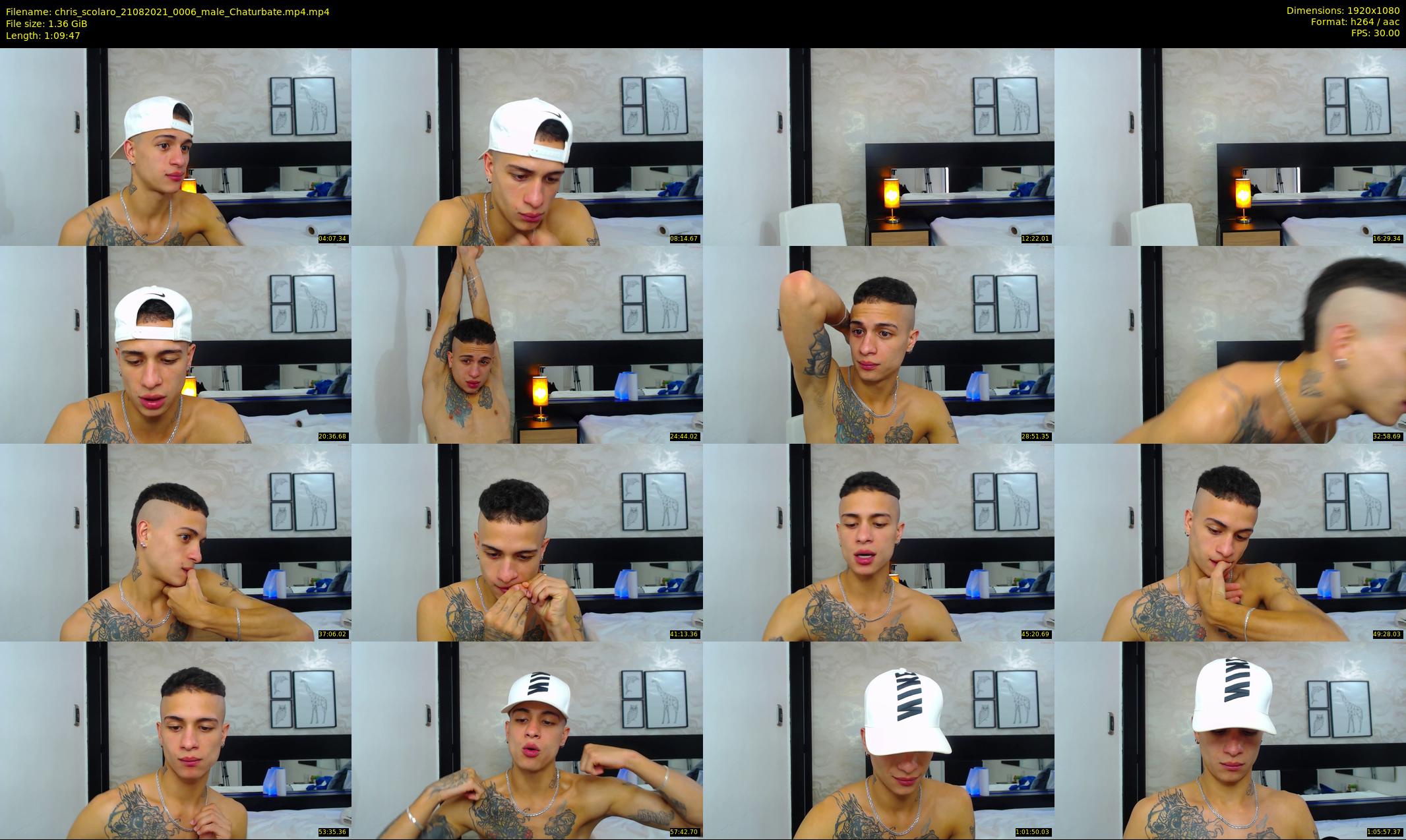 chris_scolaro — 70 minute Chaturbate male cam show recording, 1080p, Aug 21, 2021
