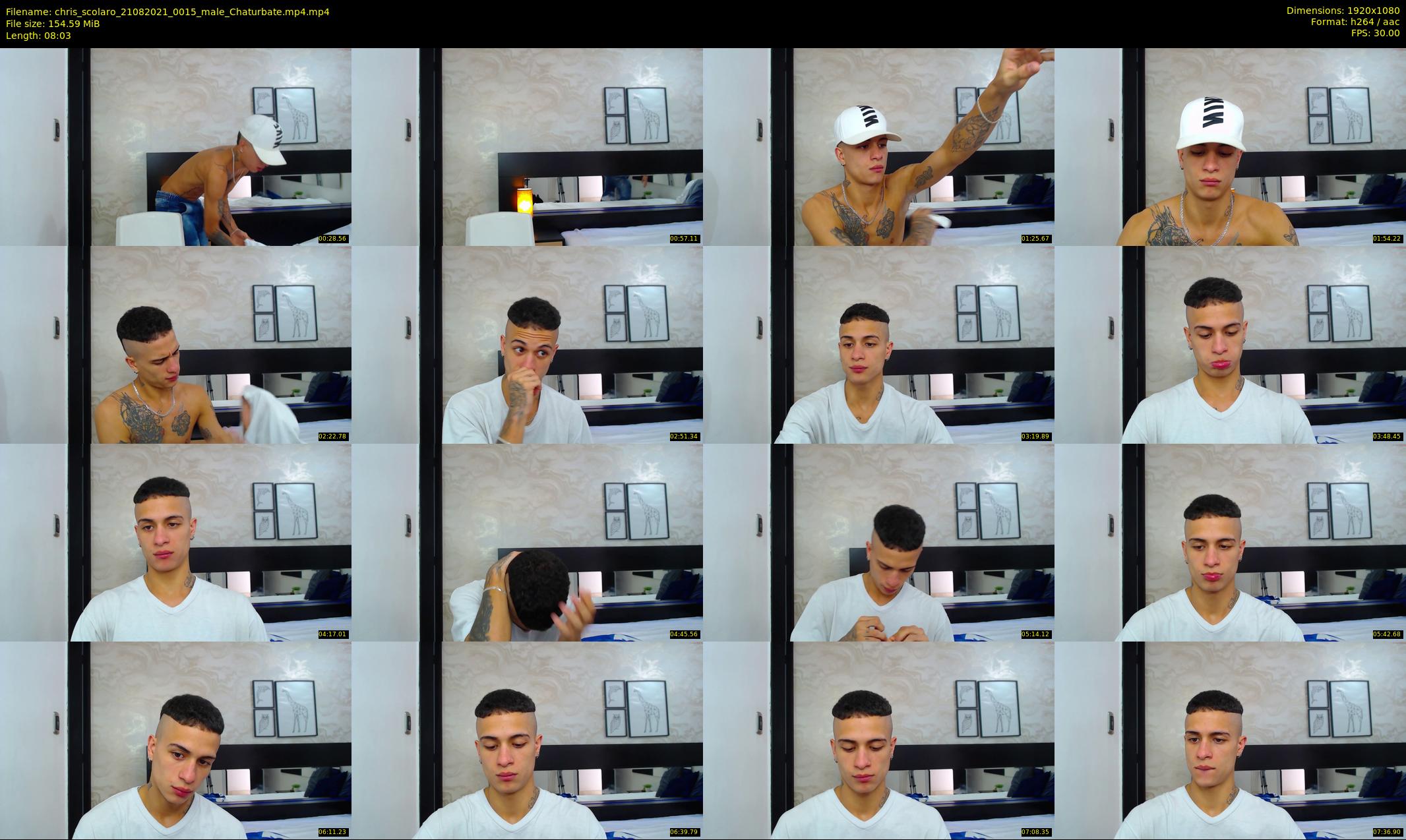 chris_scolaro — 9 minute Chaturbate male cam show recording, 1080p, Aug 21, 2021