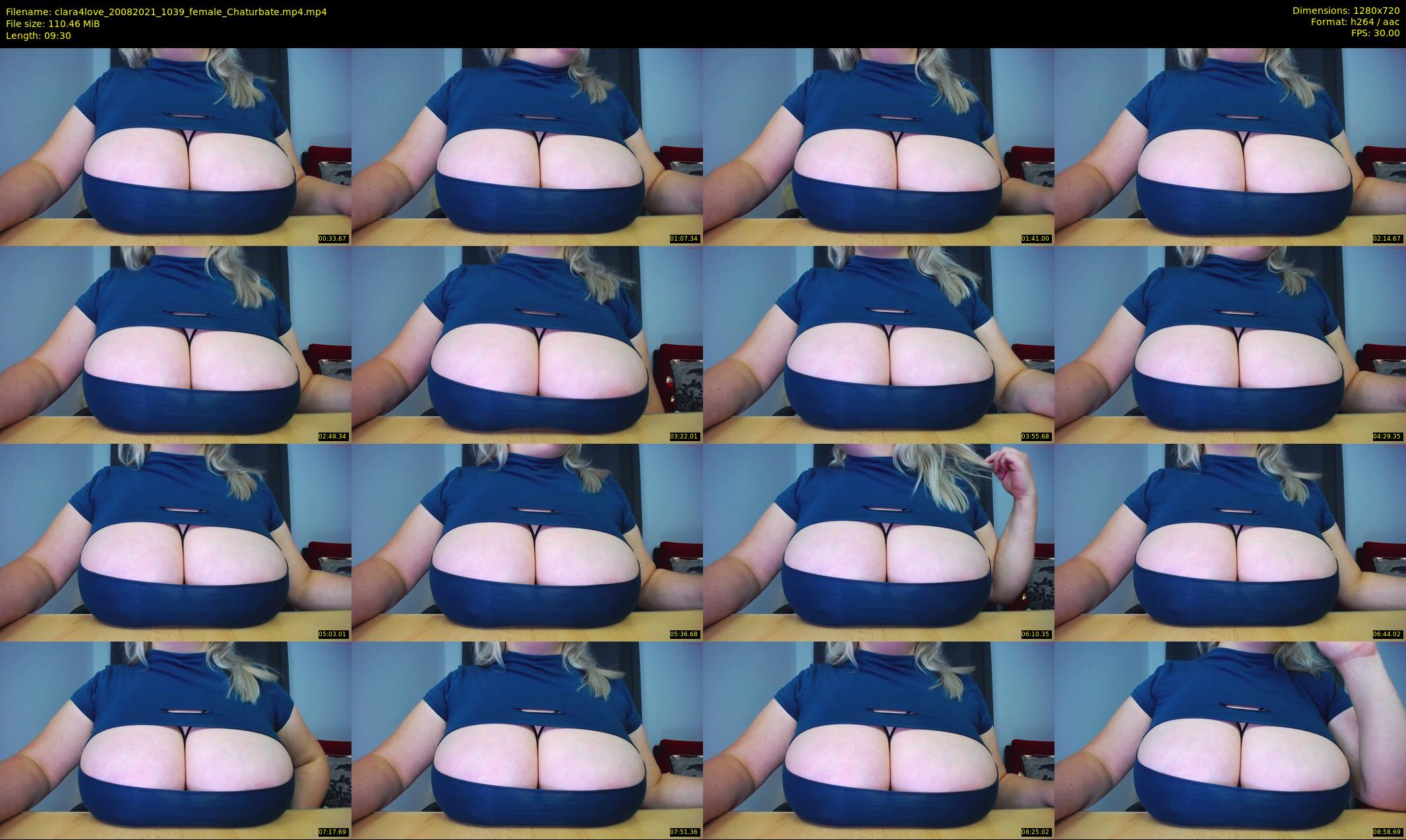 clara4love — 10 minute Chaturbate female cam show recording, 720p, Aug 20, 2021
