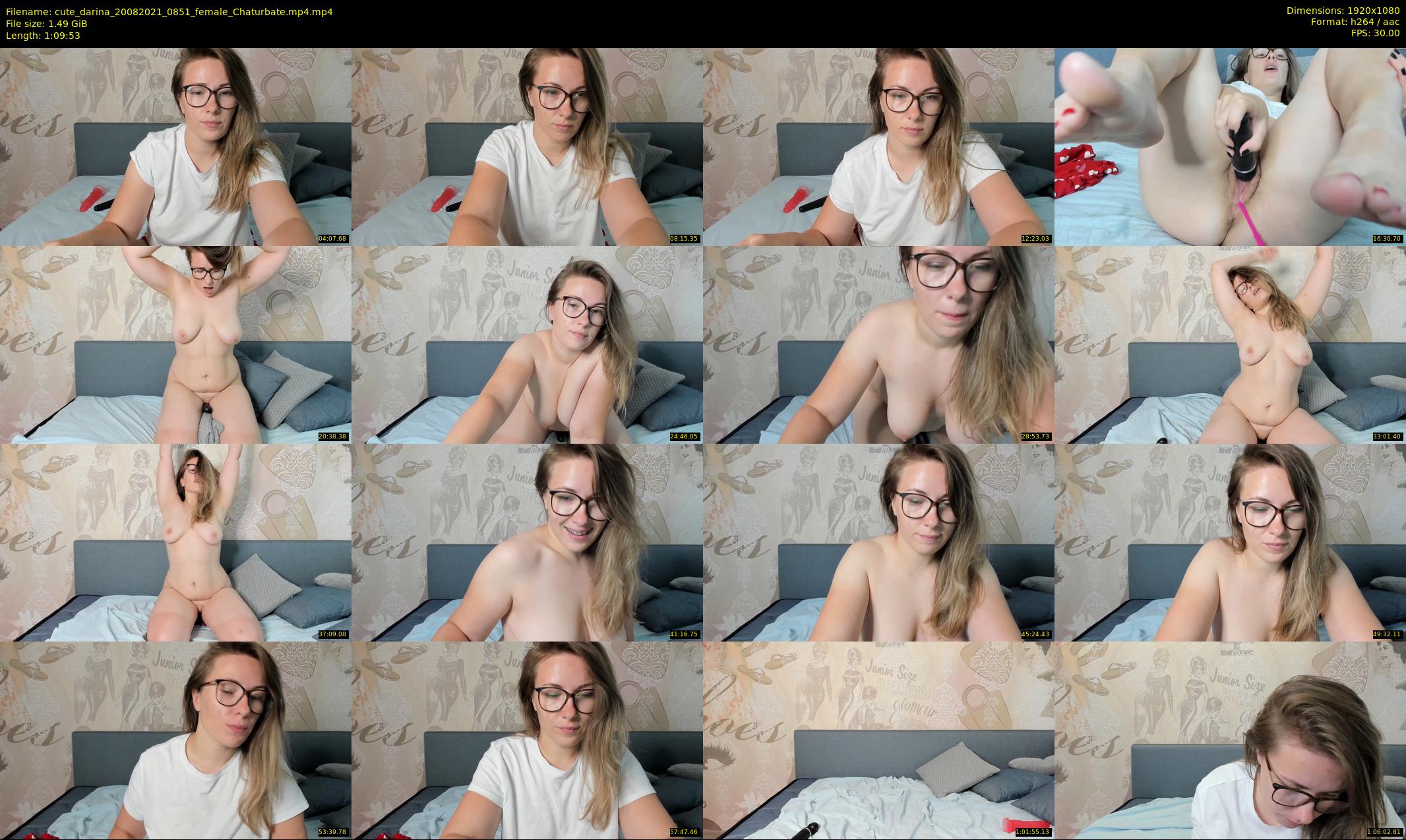 cute_darina — 70 minute Chaturbate female cam show recording, 1080p, Aug 20, 2021