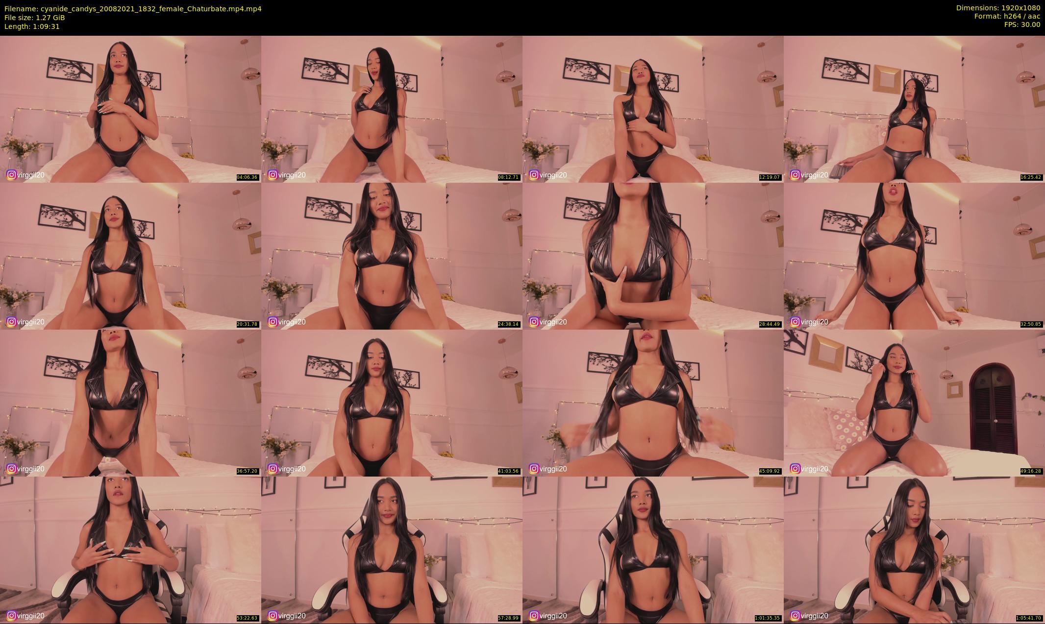 cyanide_candys — 70 minute Chaturbate female cam show recording, 1080p, Aug 20, 2021