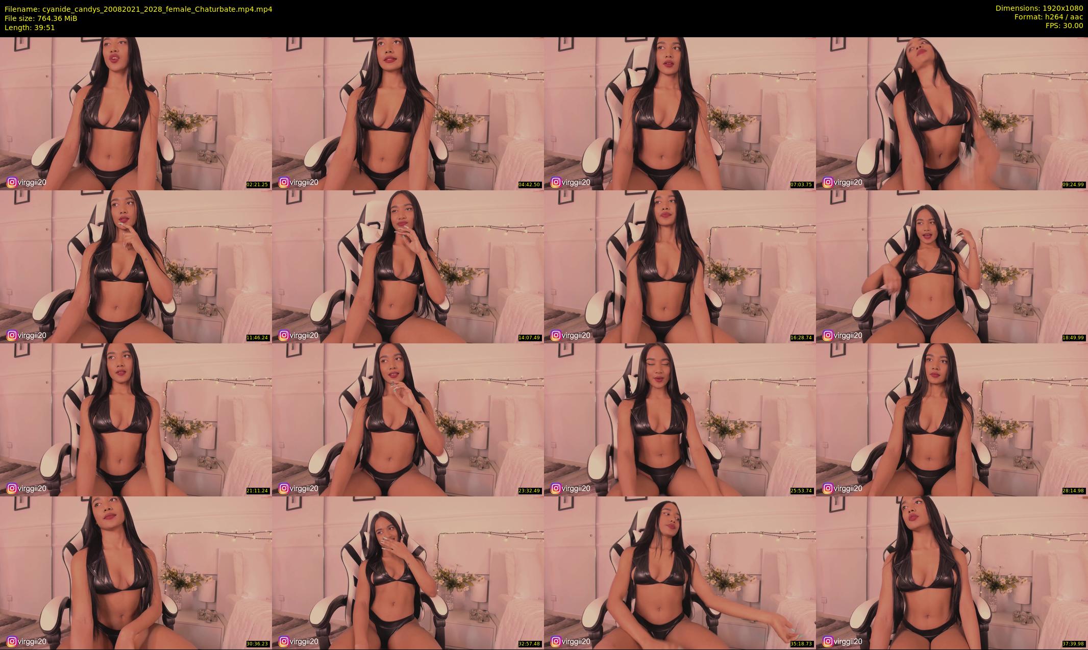 cyanide_candys — 40 minute Chaturbate female cam show recording, 1080p, Aug 20, 2021