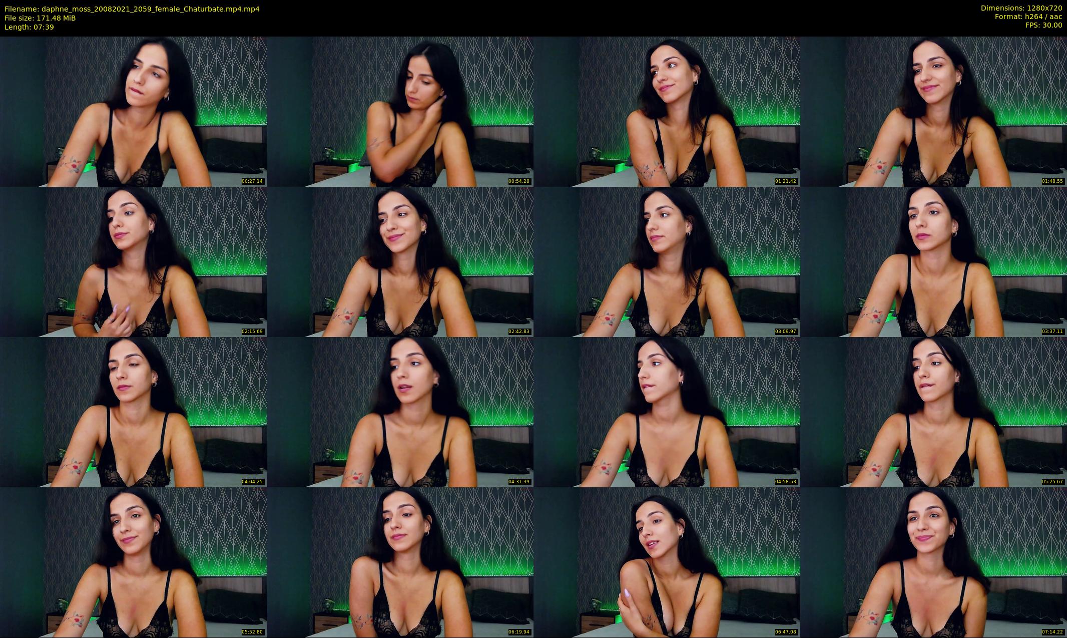 daphne_moss — 8 minute Chaturbate female cam show recording, 720p, Aug 20, 2021