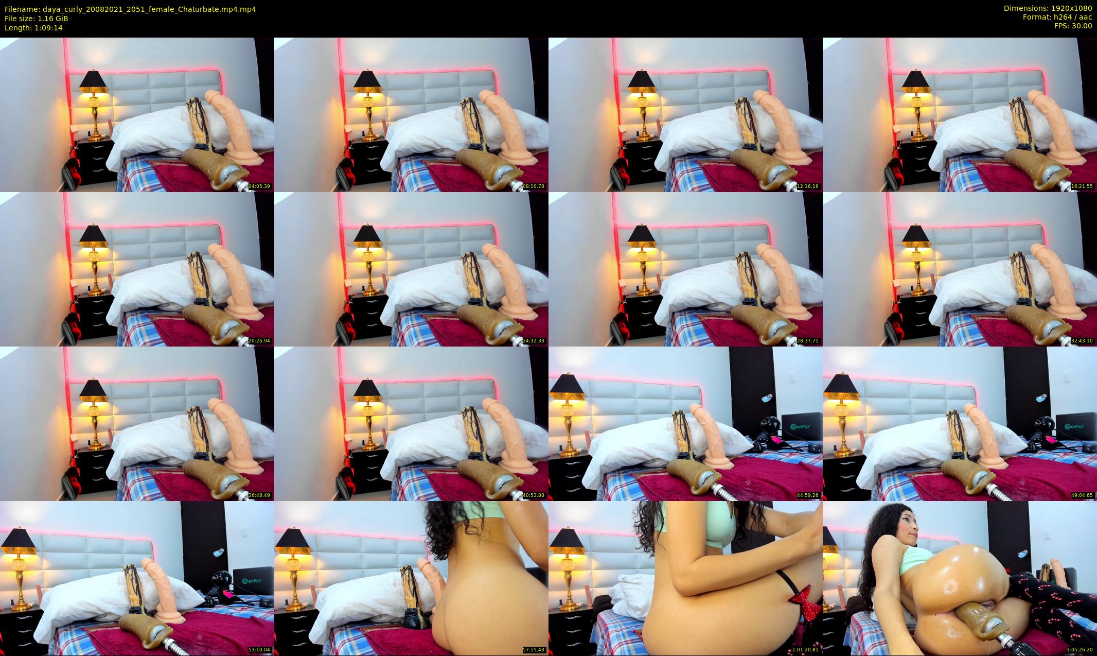 daya_curly — 70 minute Chaturbate female cam show recording, 1080p, Aug 20, 2021