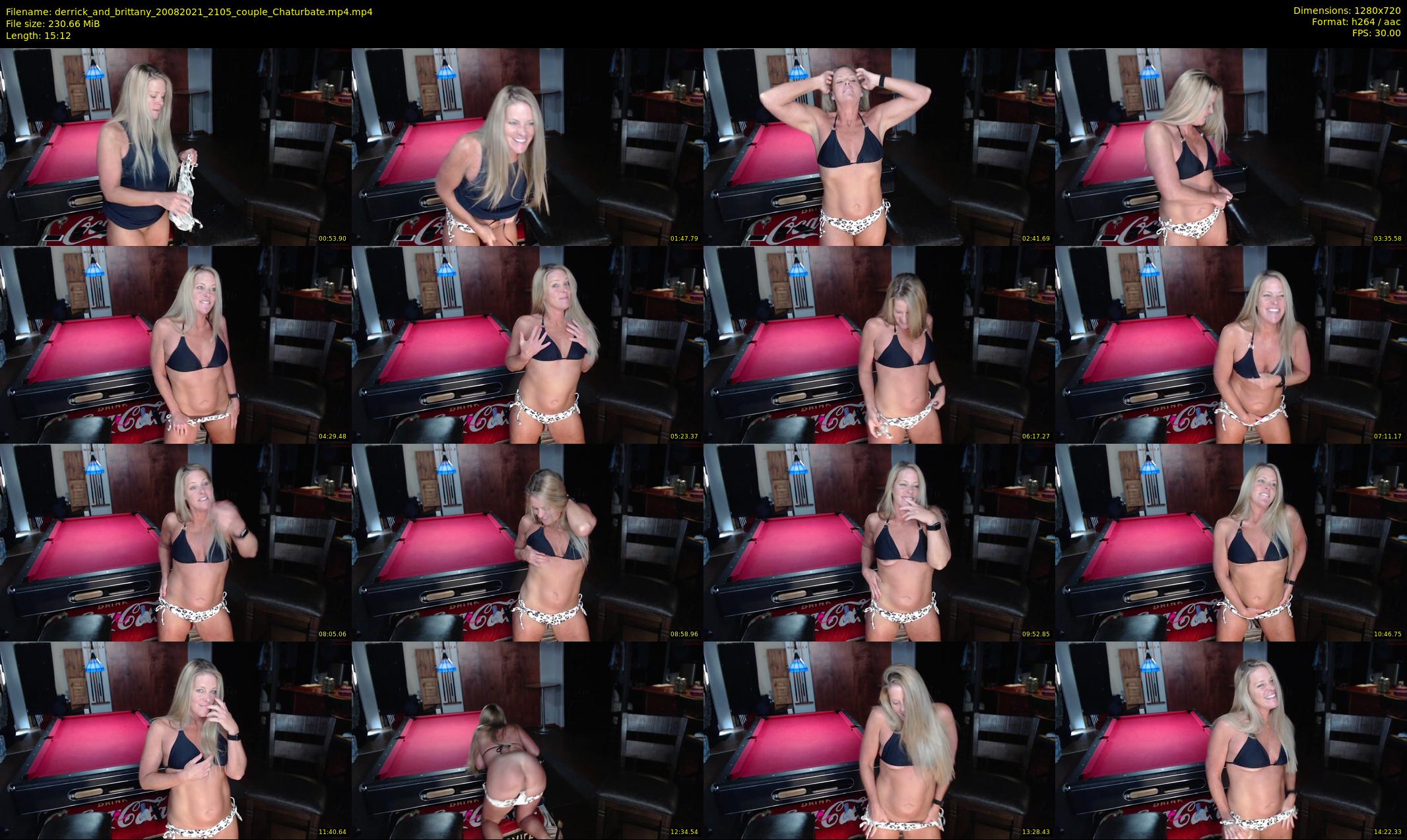 derrick_and_brittany — 16 minute Chaturbate couple cam show recording, 720p, Aug 20, 2021