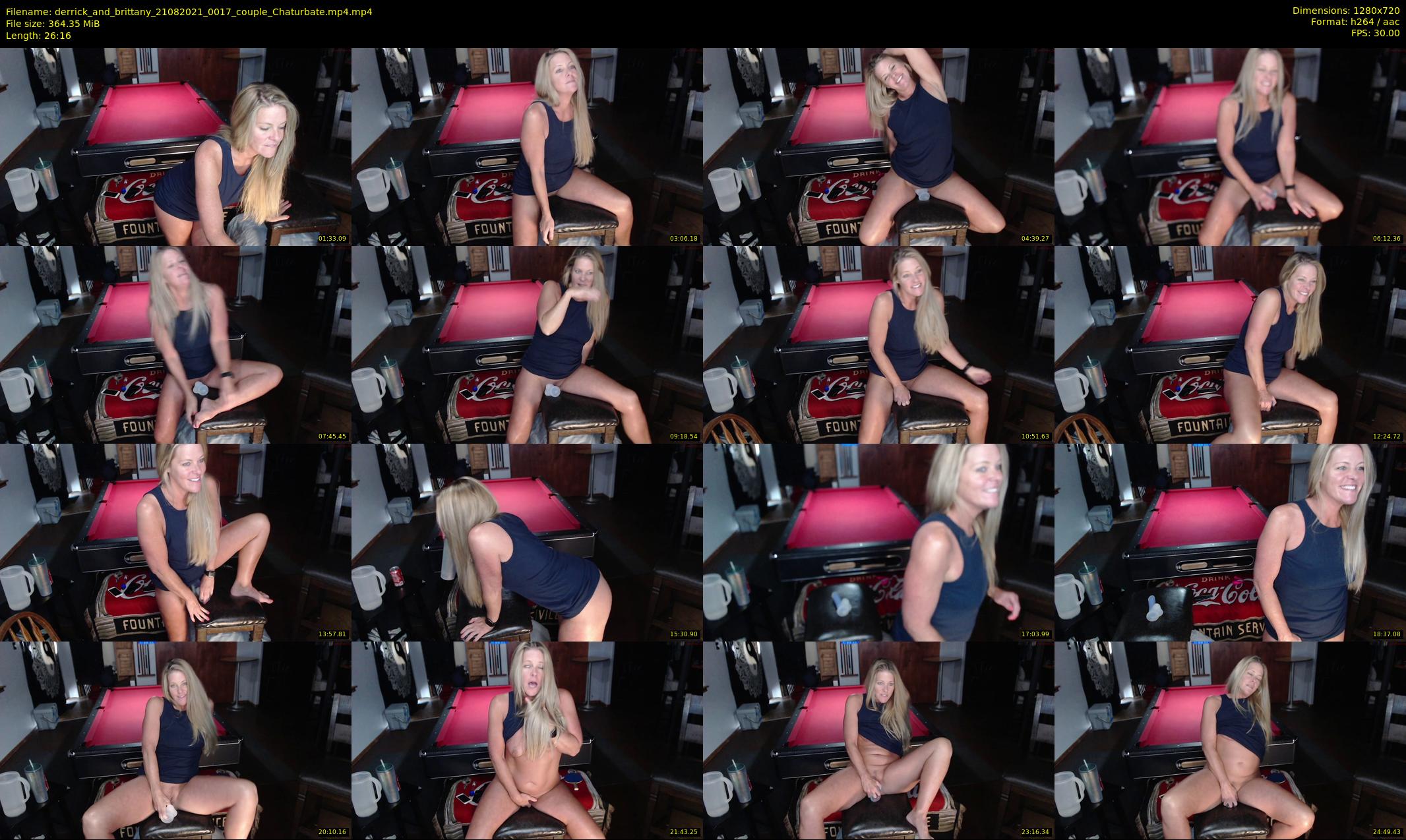 derrick_and_brittany — 27 minute Chaturbate couple cam show recording, 720p, Aug 21, 2021