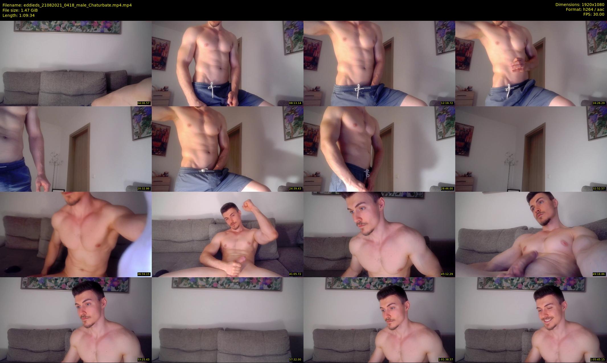 eddieds — 70 minute Chaturbate male cam show recording, 1080p, Aug 21, 2021