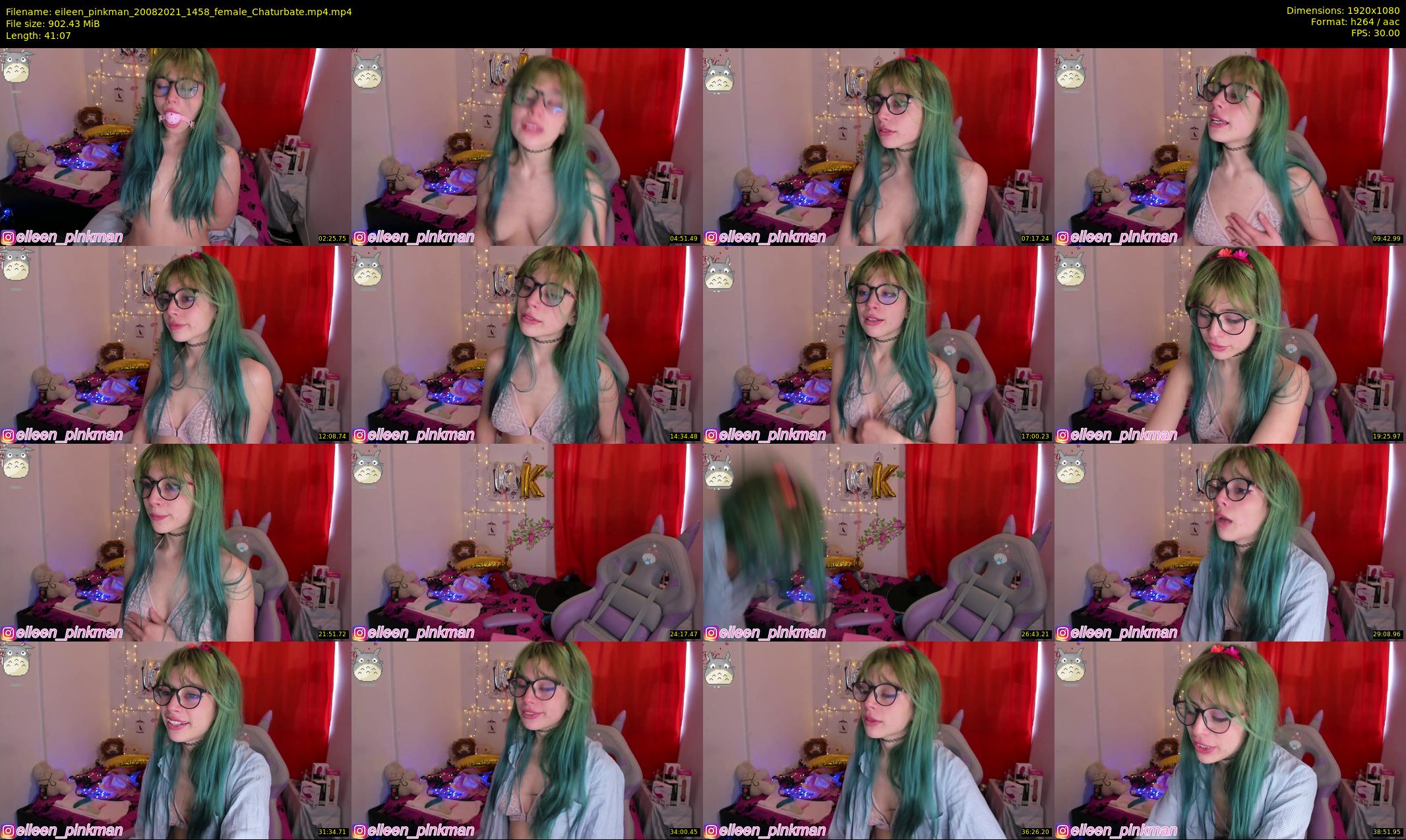 eileen_pinkman — 42 minute Chaturbate female cam show recording, 1080p, Aug 20, 2021