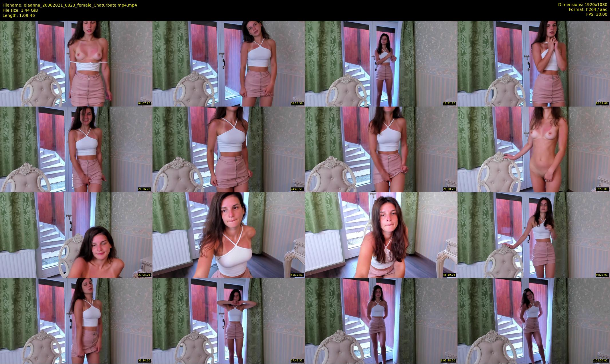 elaanna — 70 minute Chaturbate female cam show recording, 1080p, Aug 20, 2021