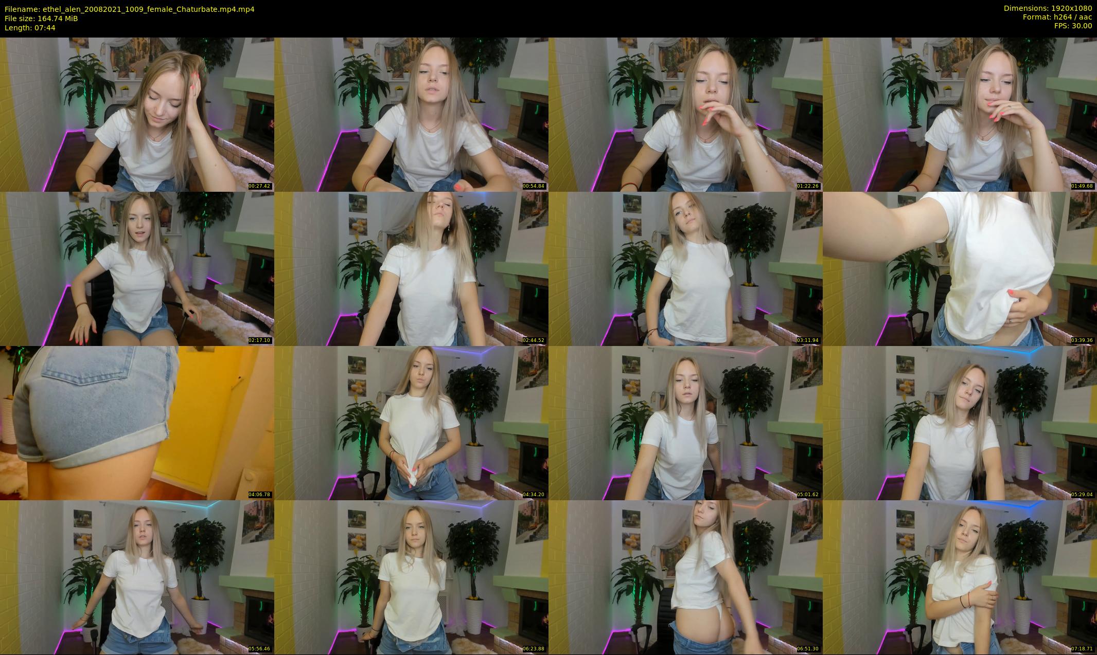 ethel_alen — 8 minute Chaturbate female cam show recording, 1080p, Aug 20, 2021