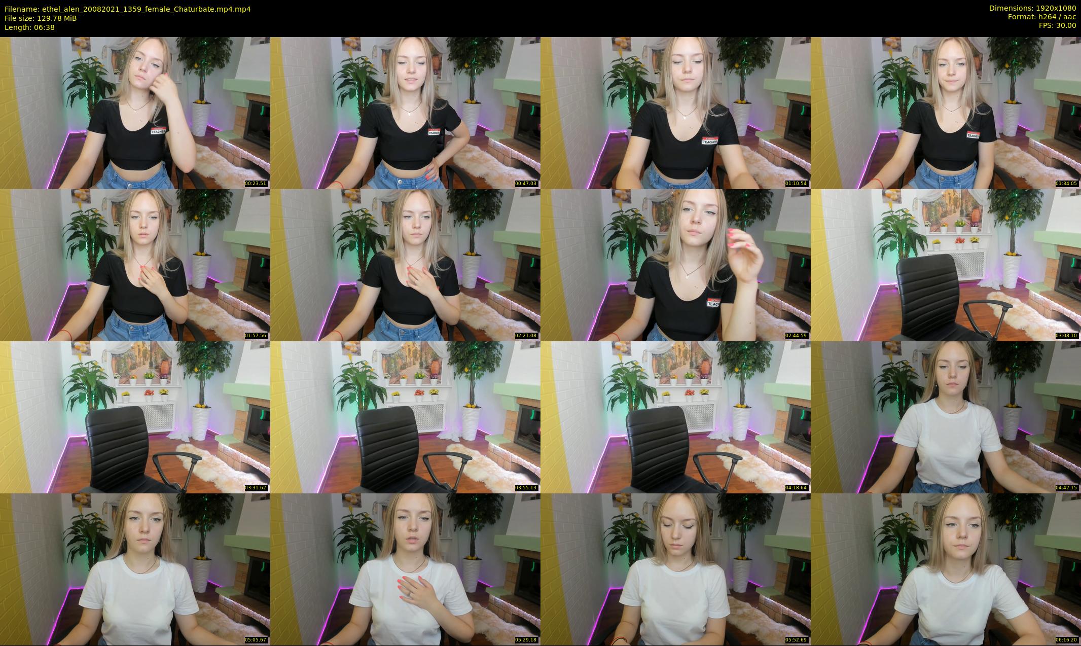 ethel_alen — 7 minute Chaturbate female cam show recording, 1080p, Aug 20, 2021