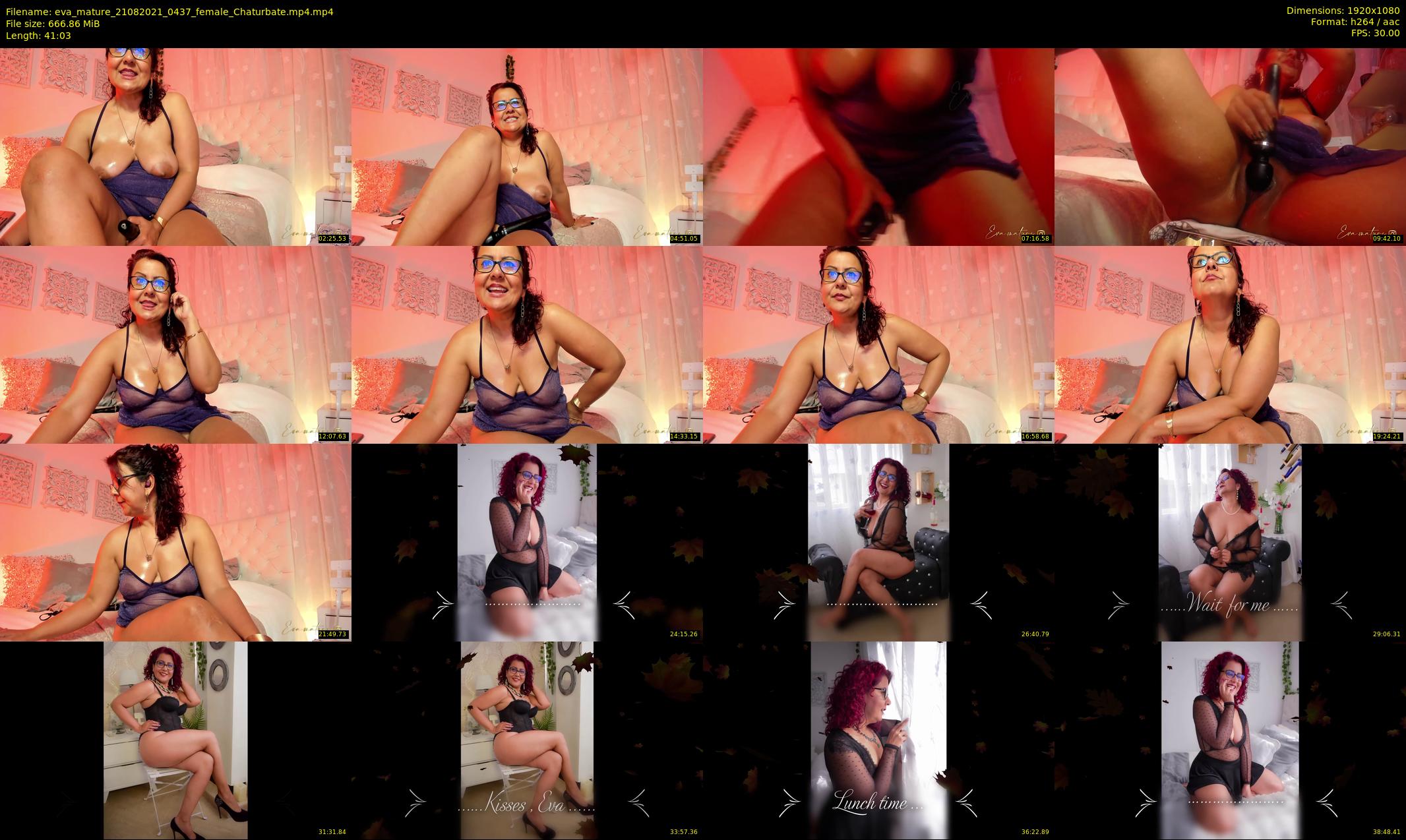 eva_mature — 42 minute Chaturbate female cam show recording, 1080p, Aug 21, 2021