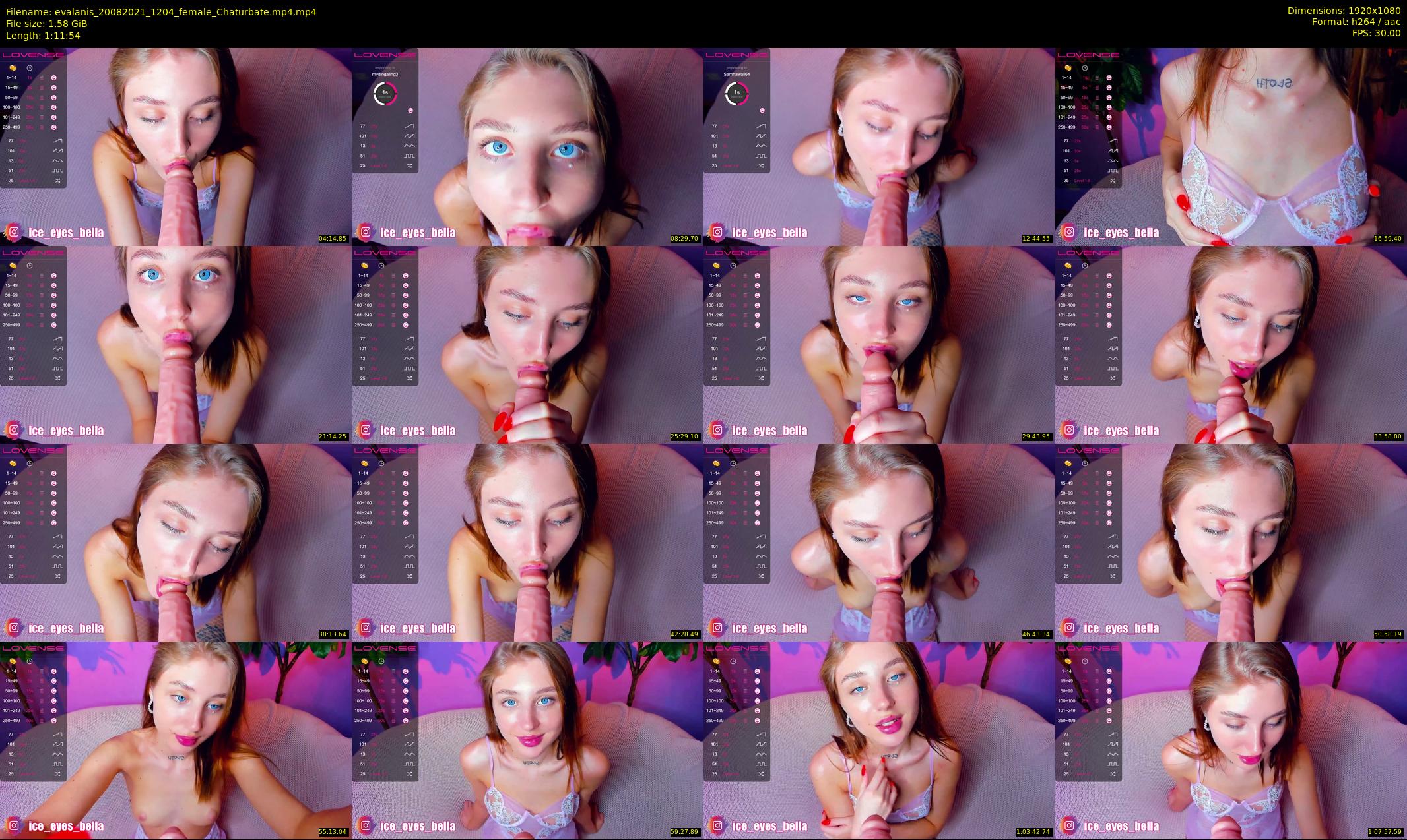 evalanis — 72 minute Chaturbate couple cam show recording, 1080p, Aug 20, 2021