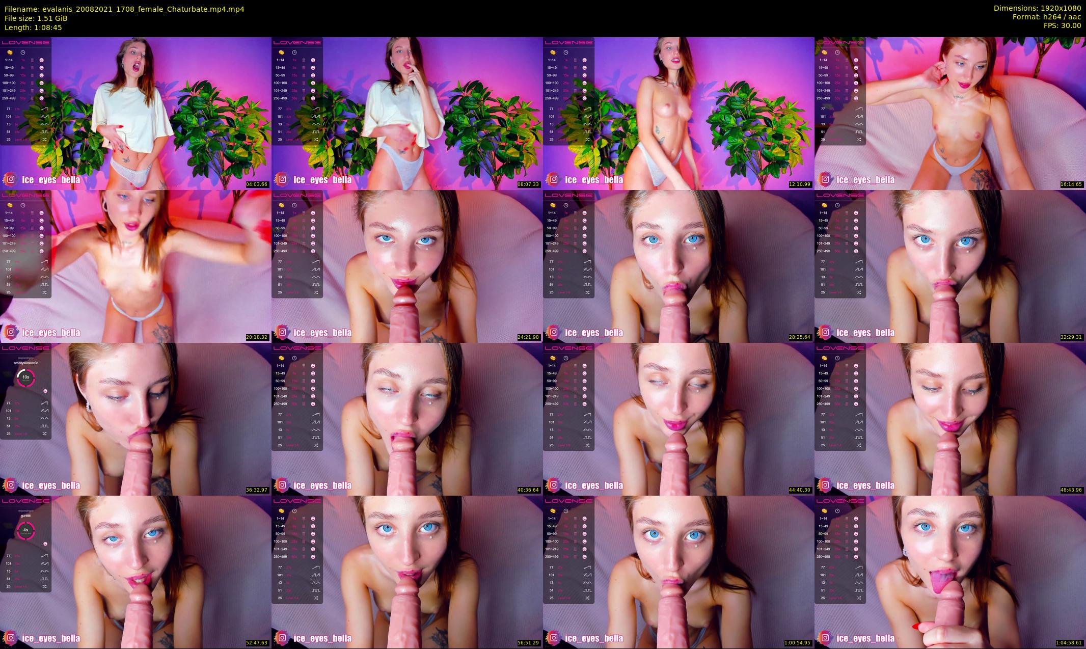 evalanis — 69 minute Chaturbate couple cam show recording, 1080p, Aug 20, 2021