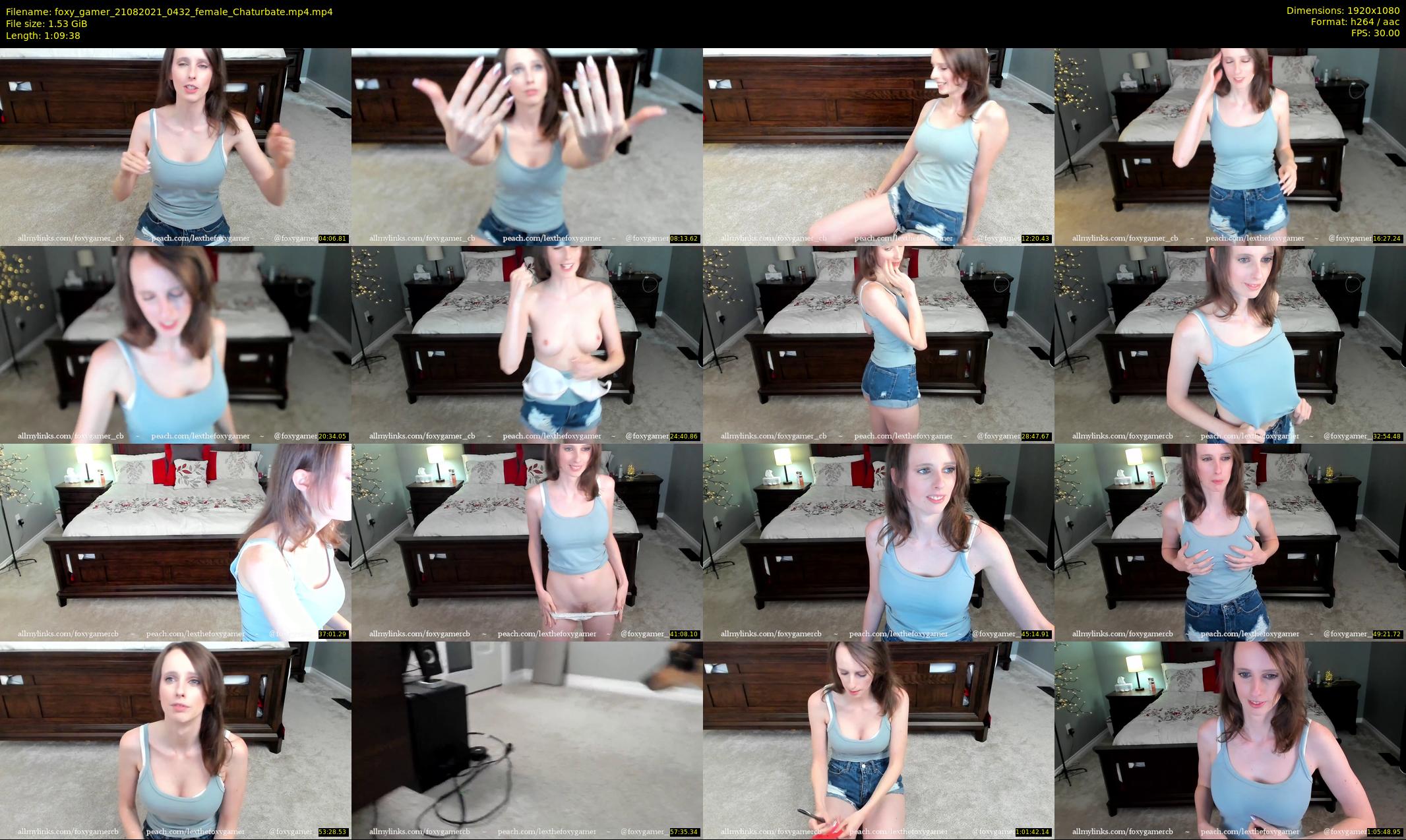 foxy_gamer — 70 minute Chaturbate female cam show recording, 1080p, Aug 21, 2021