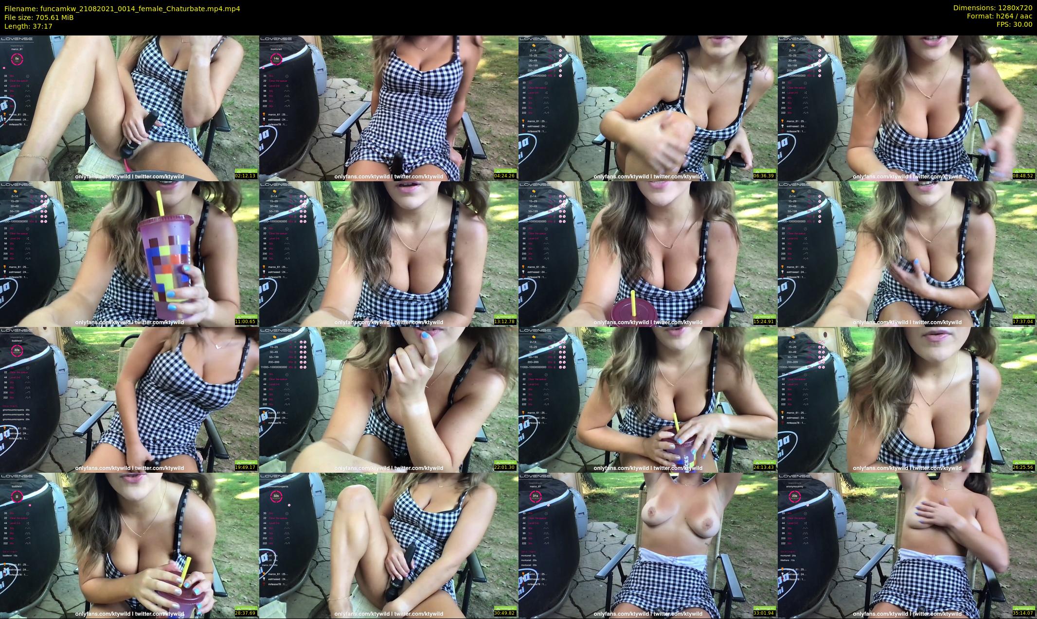 funcamkw — 38 minute Chaturbate female cam show recording, 720p, Aug 21, 2021