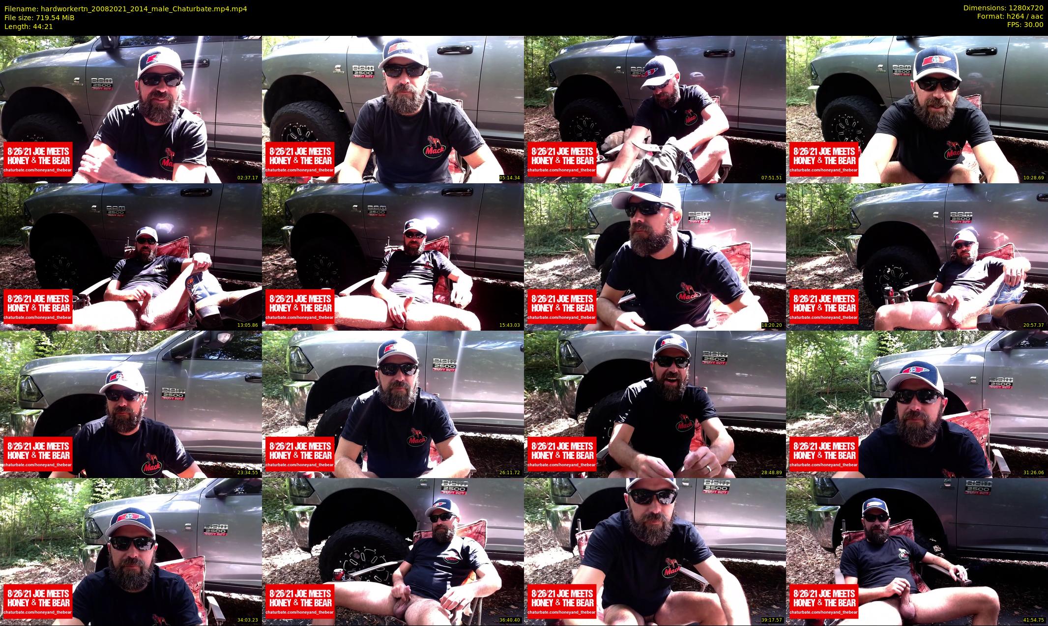 hardworkertn — 45 minute Chaturbate male cam show recording, 720p, Aug 20, 2021