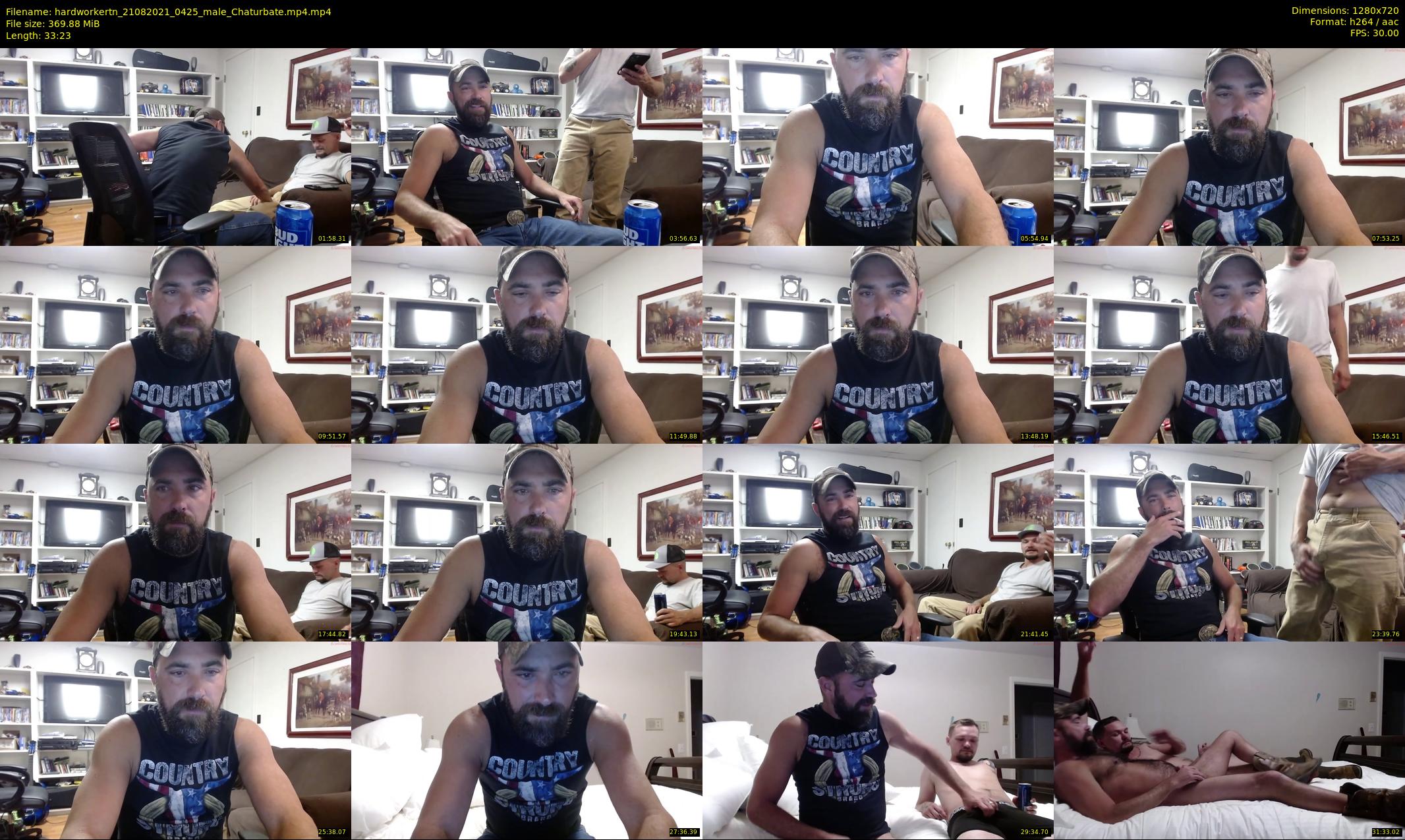 hardworkertn — 34 minute Chaturbate male cam show recording, 720p, Aug 21, 2021