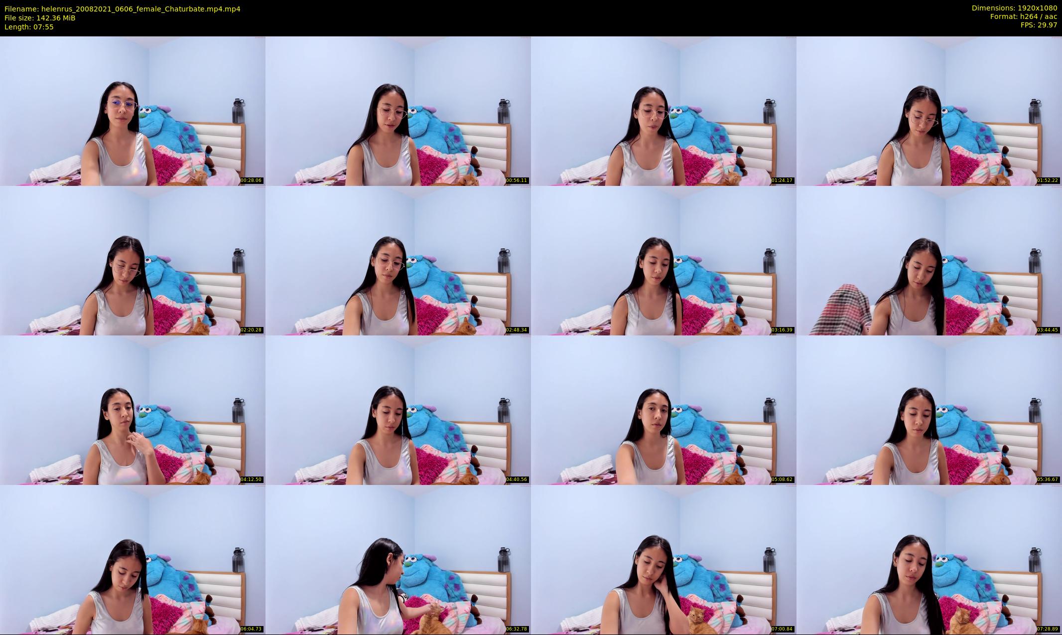 helenrus — 8 minute Chaturbate female cam show recording, 1080p, Aug 20, 2021