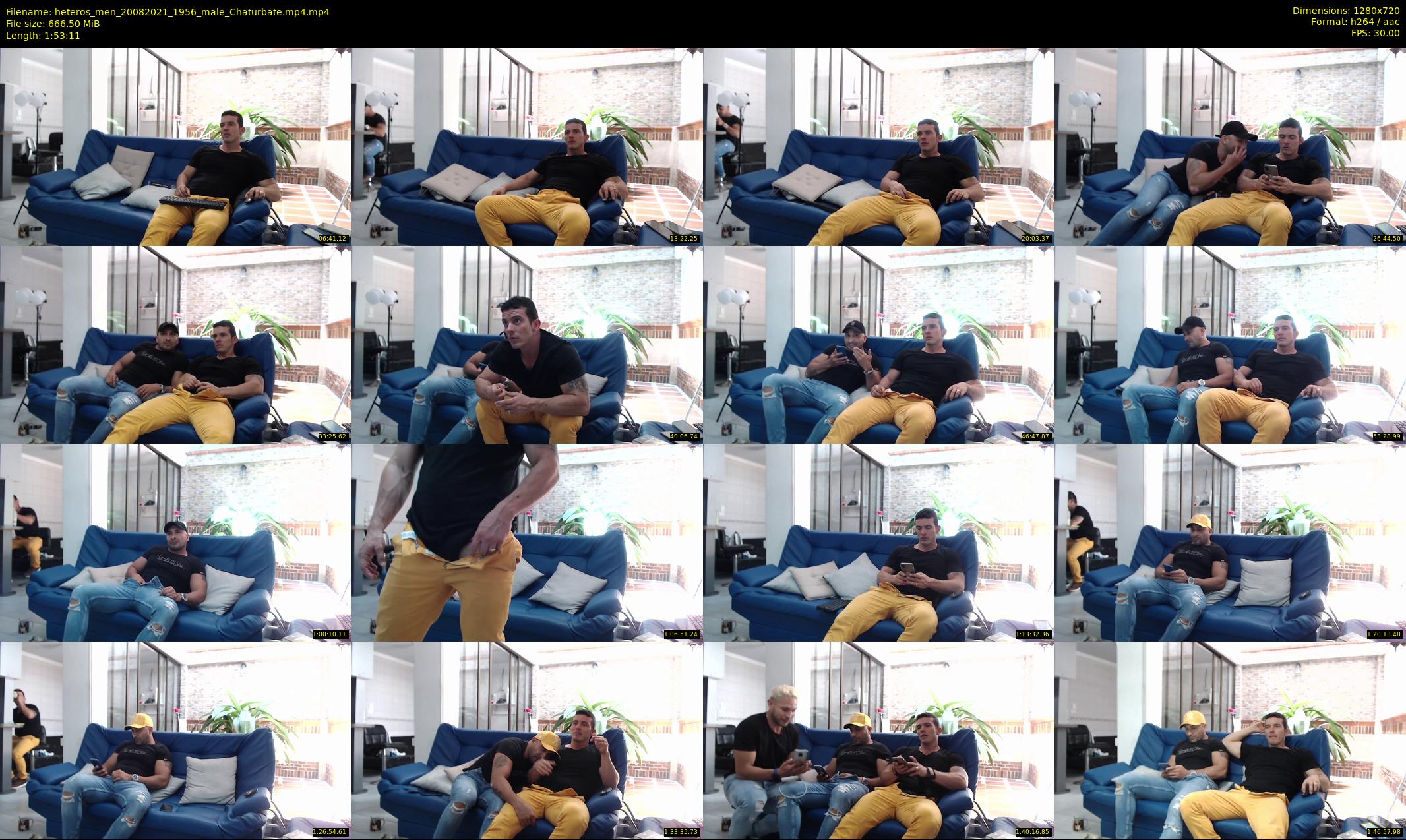 heteros_men — 114 minute Chaturbate male cam show recording, 720p, Aug 20, 2021