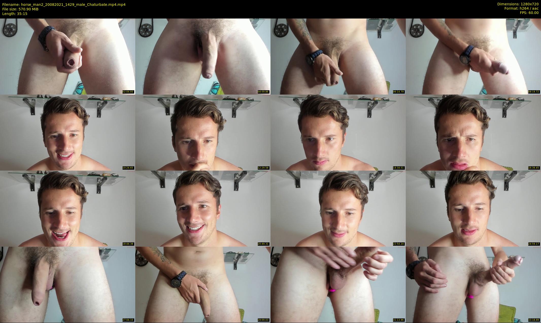 horse_man2 — 36 minute Chaturbate male cam show recording, 720p, Aug 20, 2021