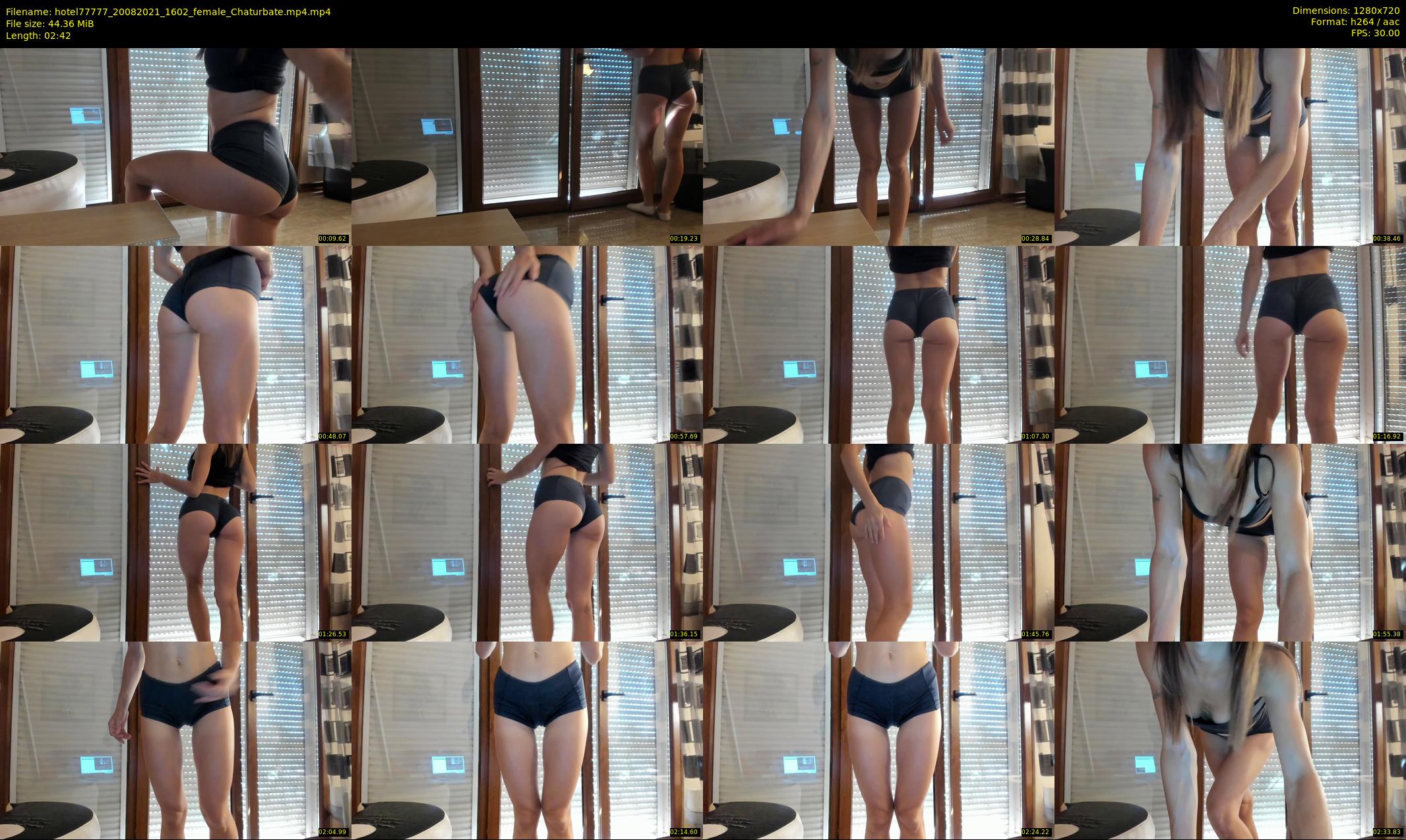hotel77777 — 3 minute Chaturbate female cam show recording, 720p, Aug 20, 2021
