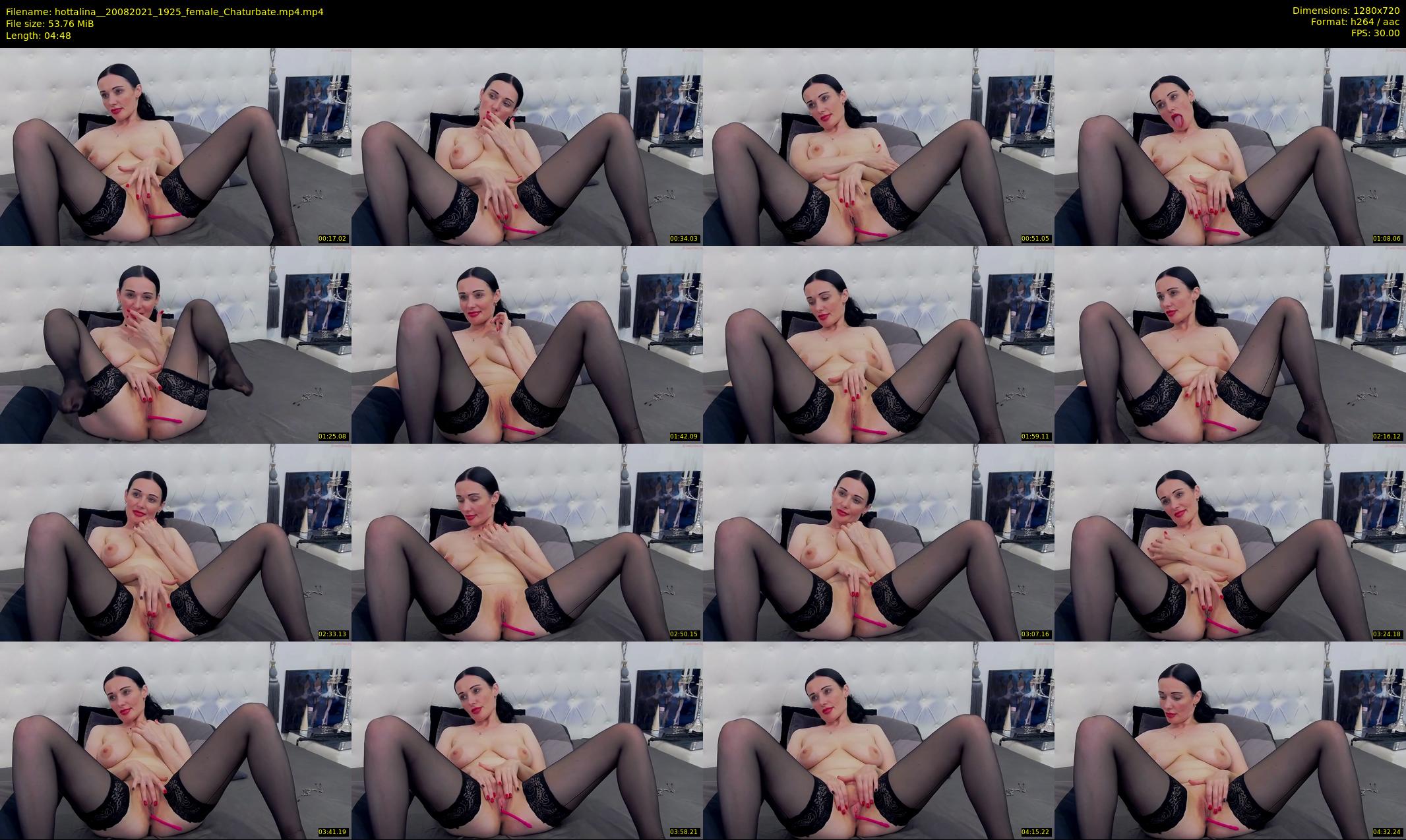 hottalina_ — 5 minute Chaturbate female cam show recording, 720p, Aug 20, 2021