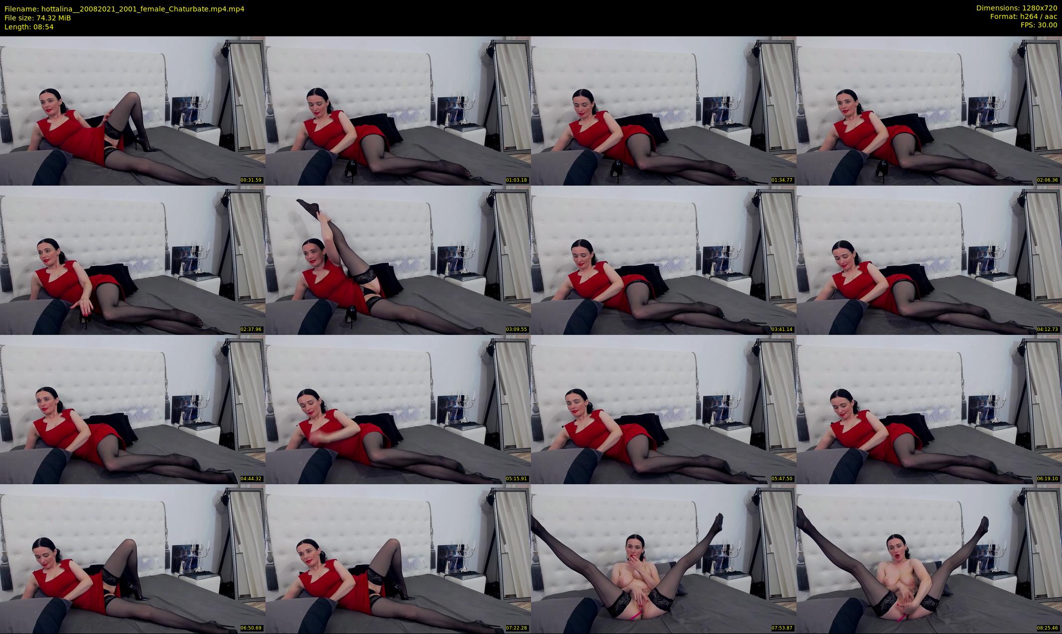 hottalina_ — 9 minute Chaturbate female cam show recording, 720p, Aug 20, 2021