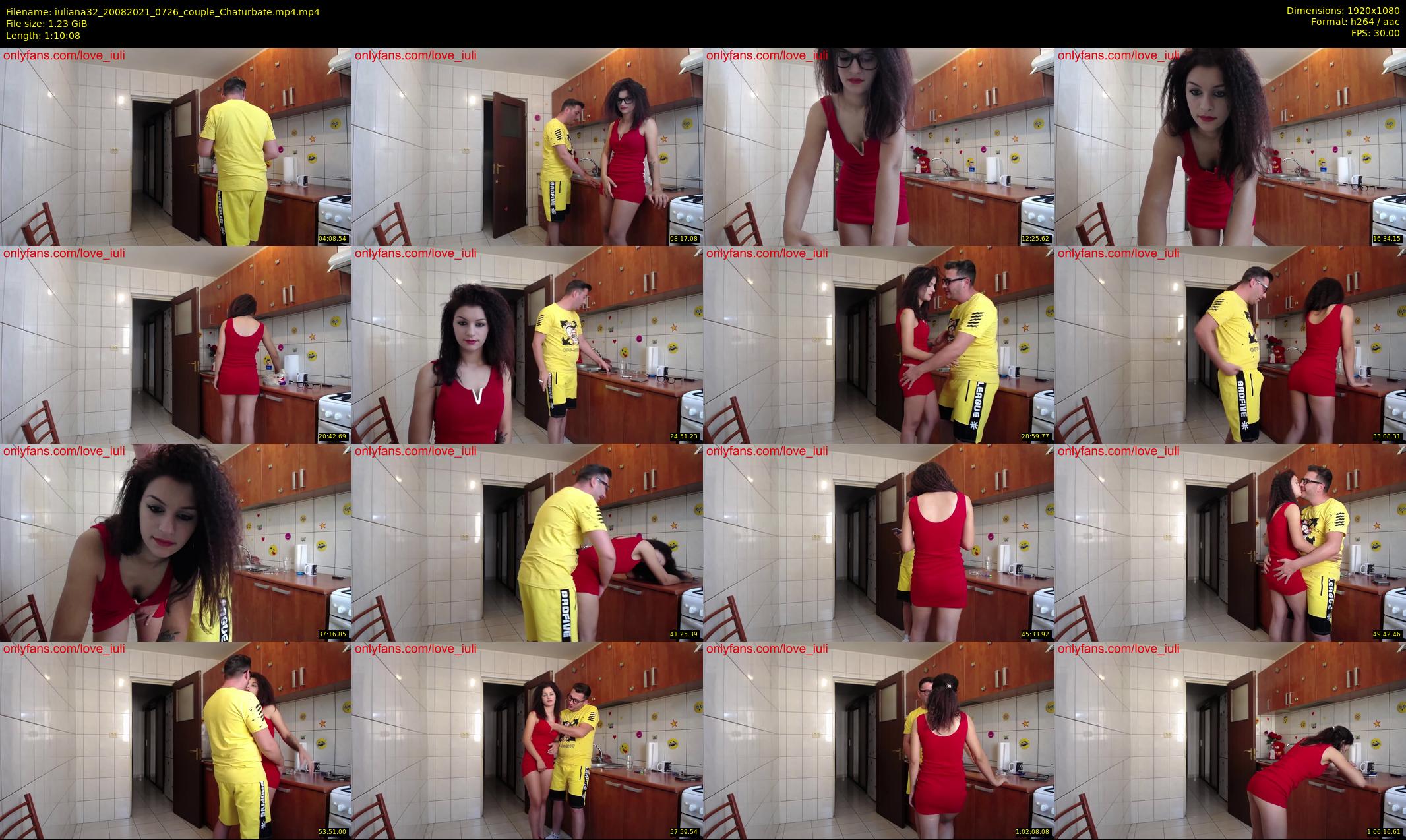 iuliana32 — 71 minute Chaturbate couple cam show recording, 1080p, Aug 20, 2021