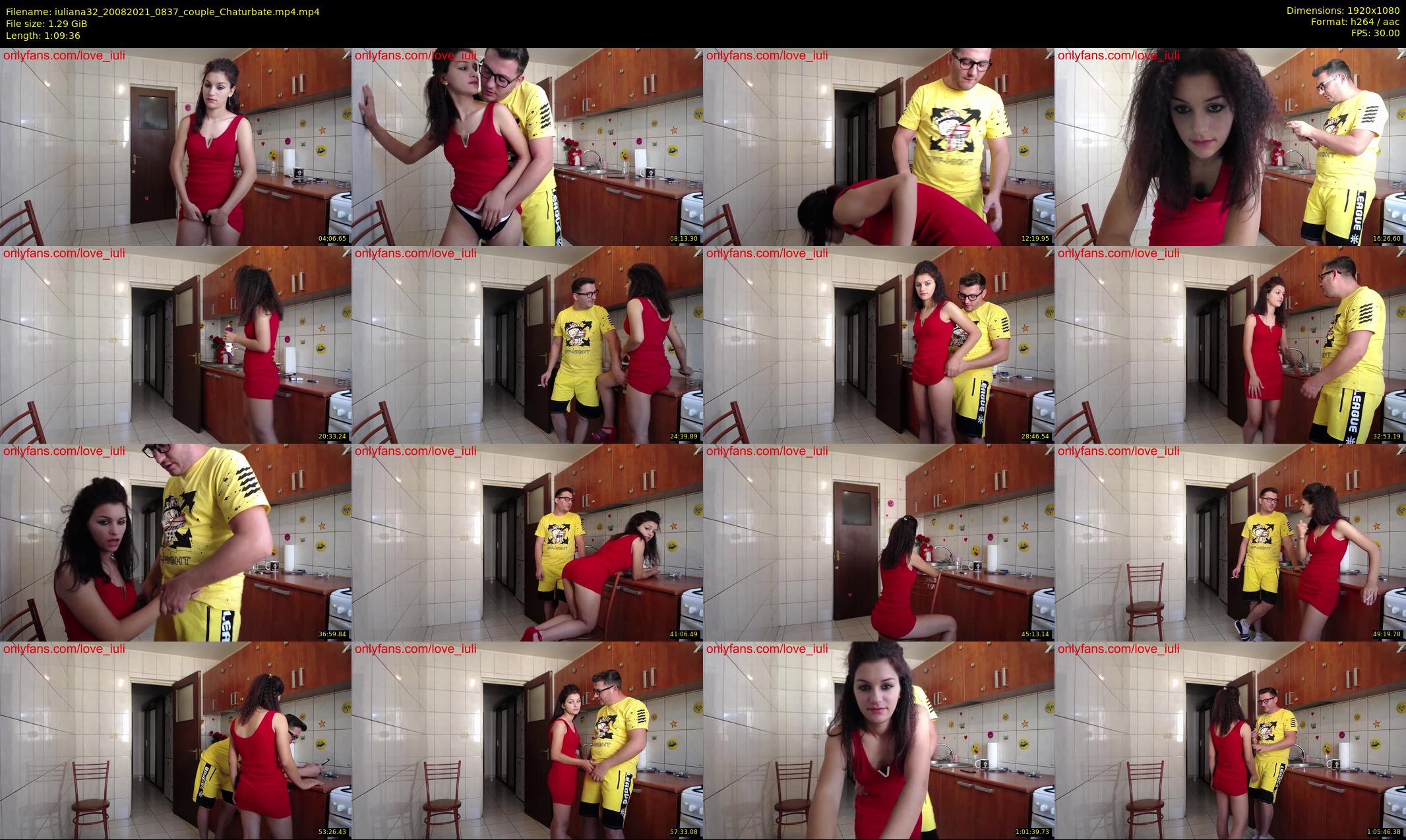 iuliana32 — 70 minute Chaturbate couple cam show recording, 1080p, Aug 20, 2021