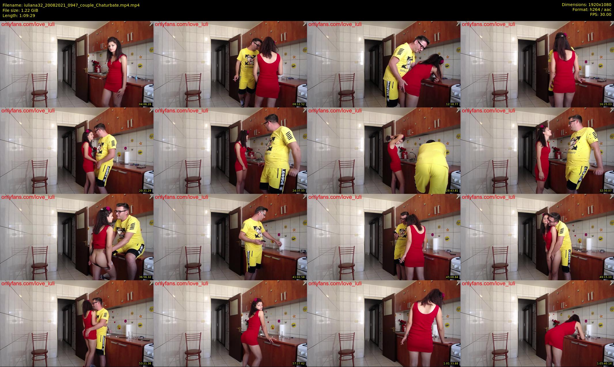 iuliana32 — 70 minute Chaturbate couple cam show recording, 1080p, Aug 20, 2021