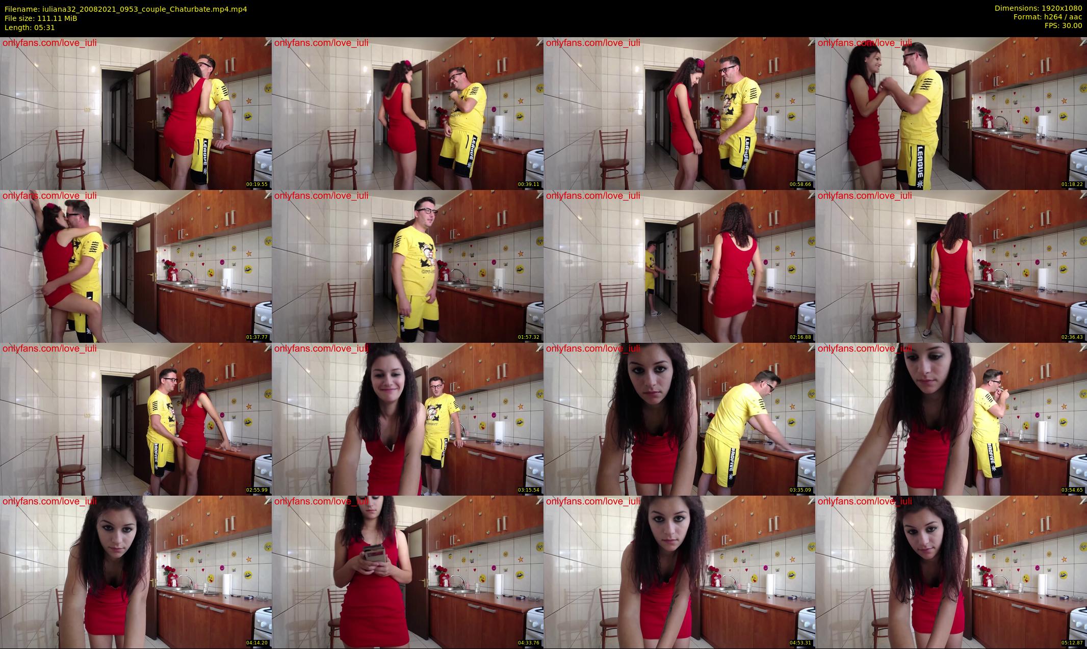 iuliana32 — 6 minute Chaturbate couple cam show recording, 1080p, Aug 20, 2021