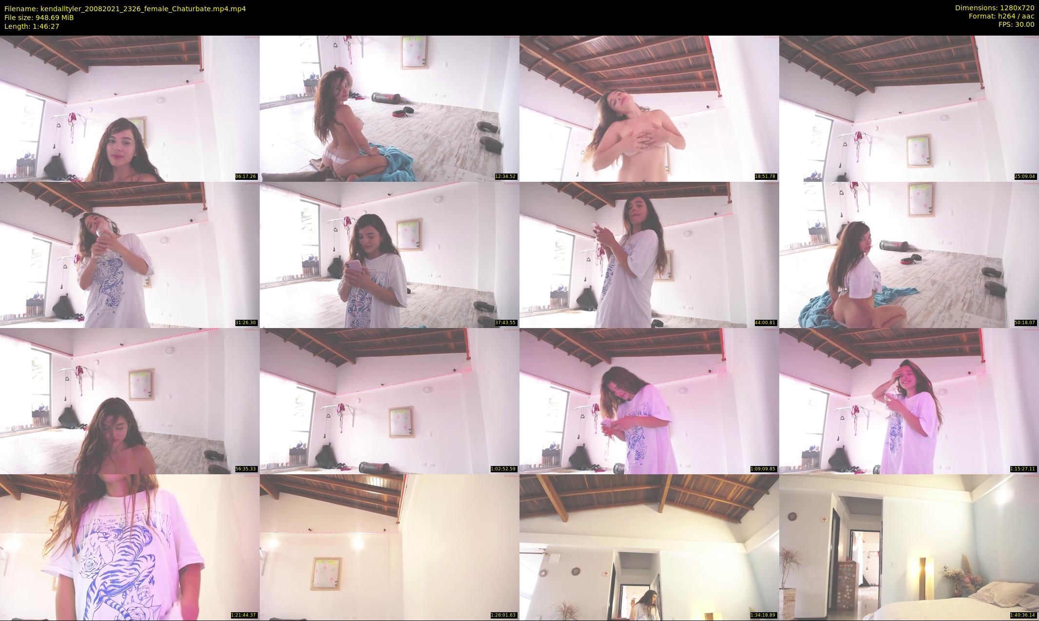 kendalltyler — 107 minute Chaturbate female cam show recording, 720p, Aug 20, 2021