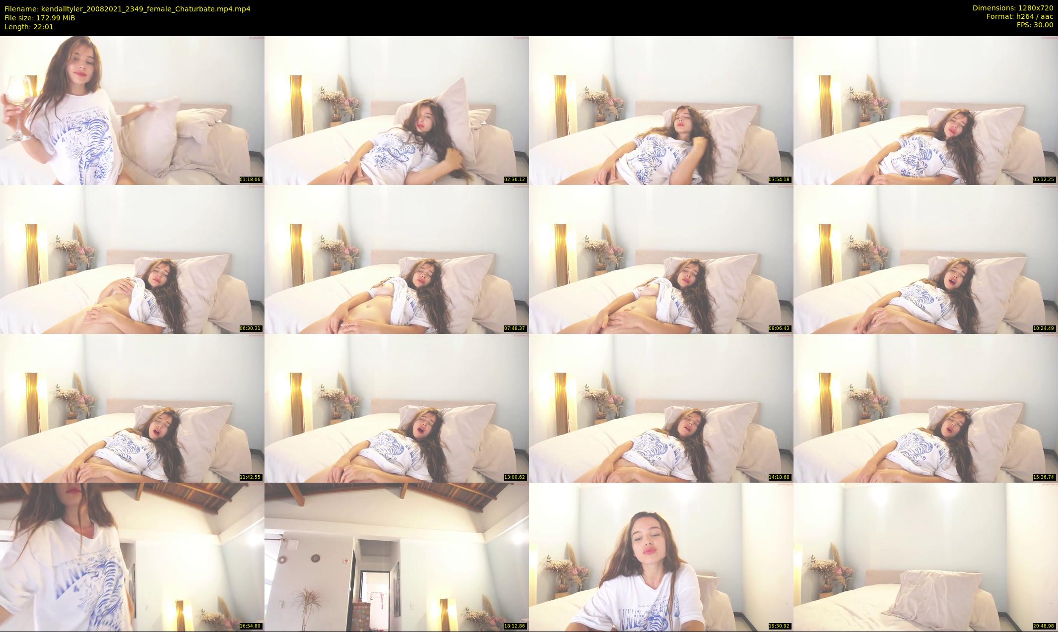 kendalltyler — 23 minute Chaturbate female cam show recording, 720p, Aug 20, 2021