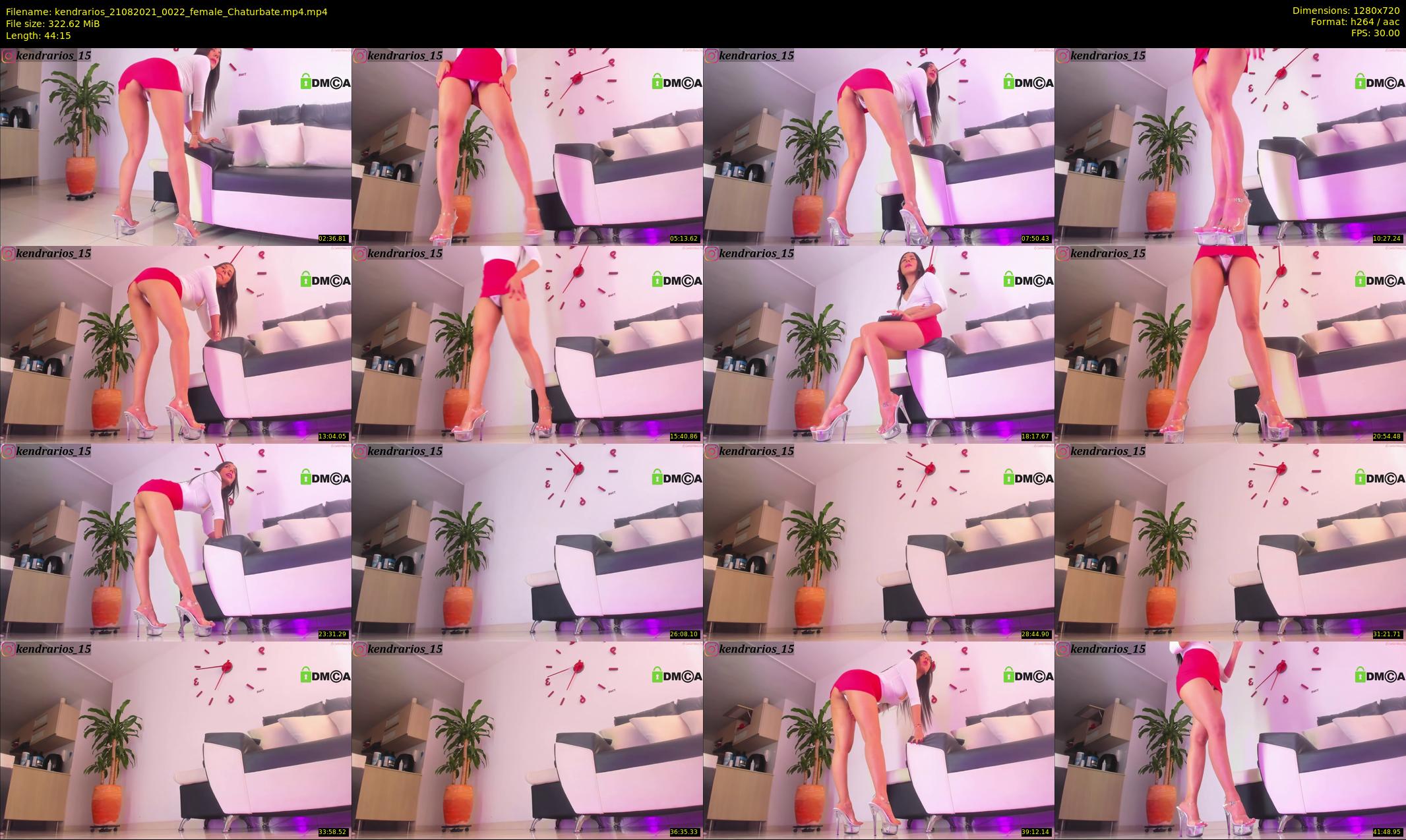 kendrarios — 45 minute Chaturbate female cam show recording, 720p, Aug 21, 2021
