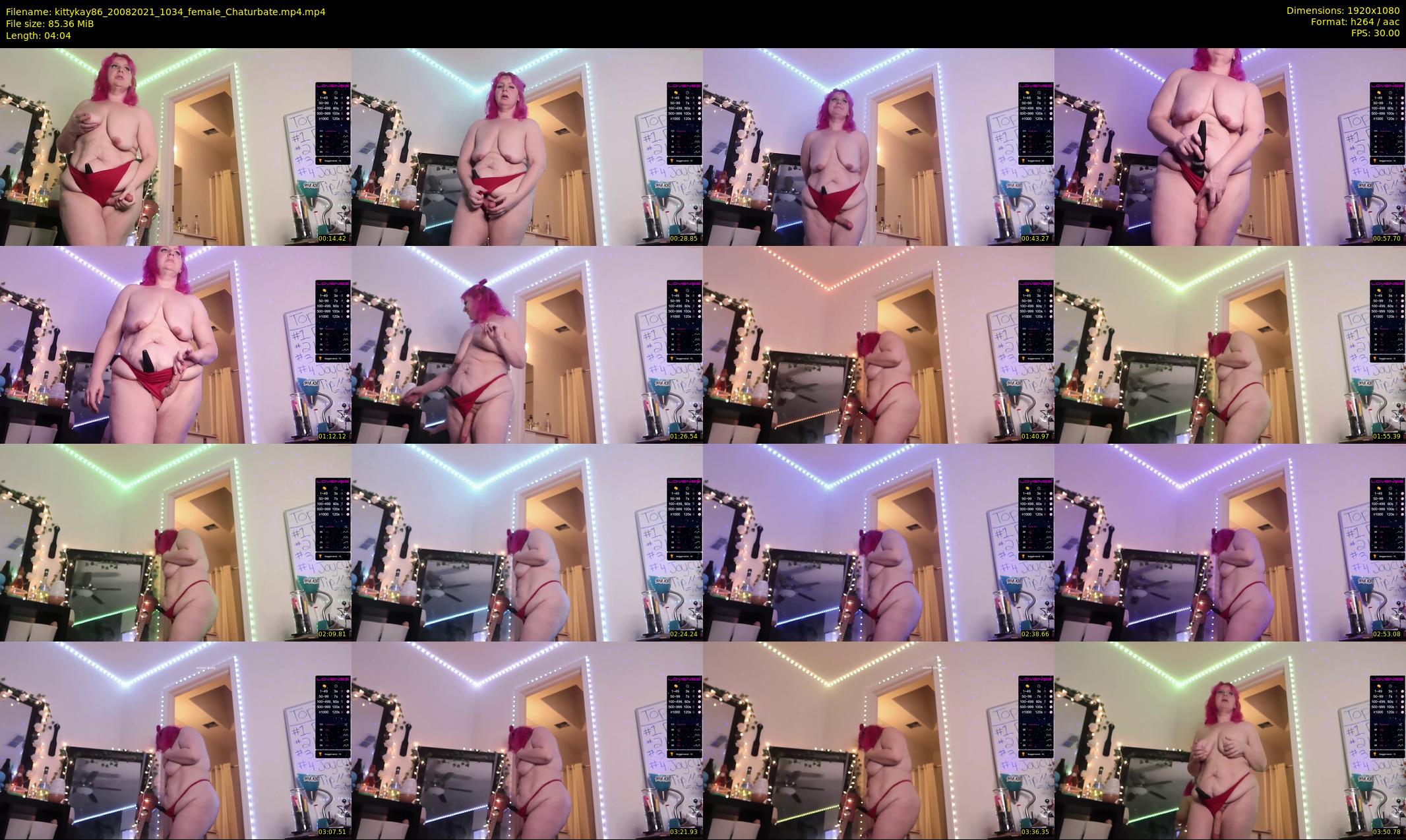 kittykay86 — 5 minute Chaturbate female cam show recording, 1080p, Aug 20, 2021