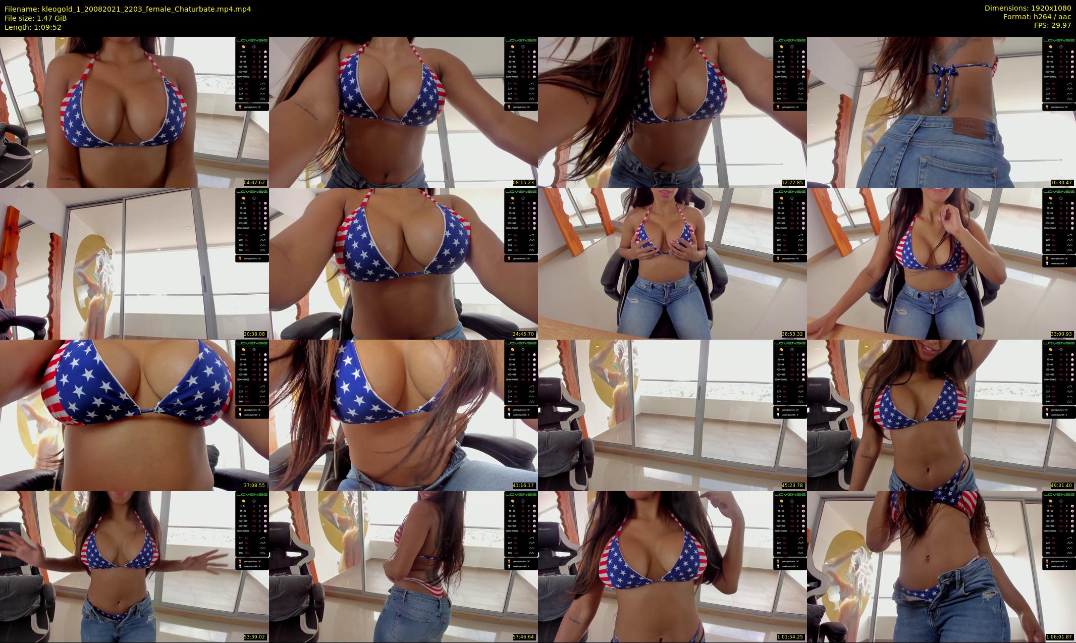 kleogold_1 — 70 minute Chaturbate female cam show recording, 1080p, Aug 20, 2021