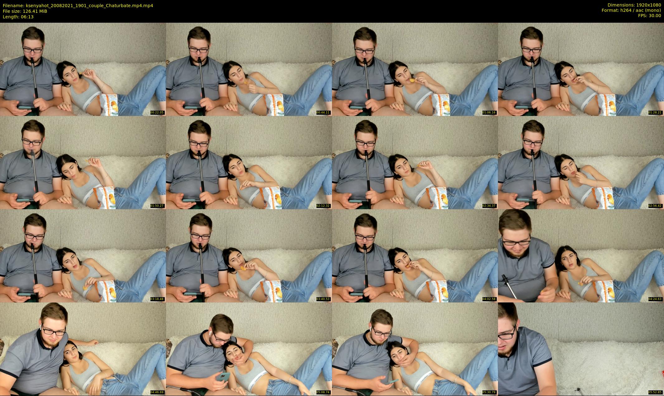 ksenyahot — 7 minute Chaturbate couple cam show recording, 1080p, Aug 20, 2021