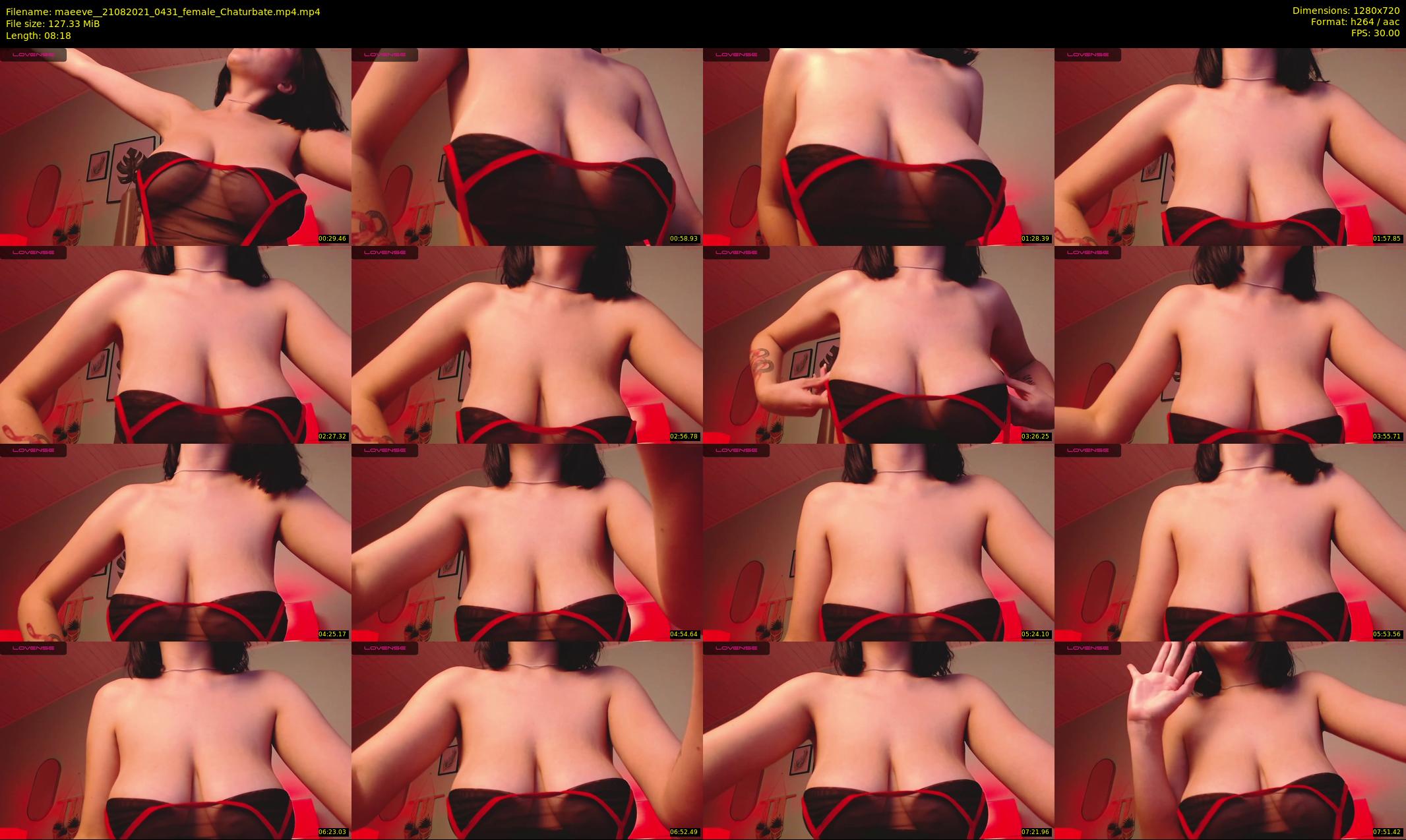 maeeve_ — 9 minute Chaturbate female cam show recording, 720p, Aug 21, 2021