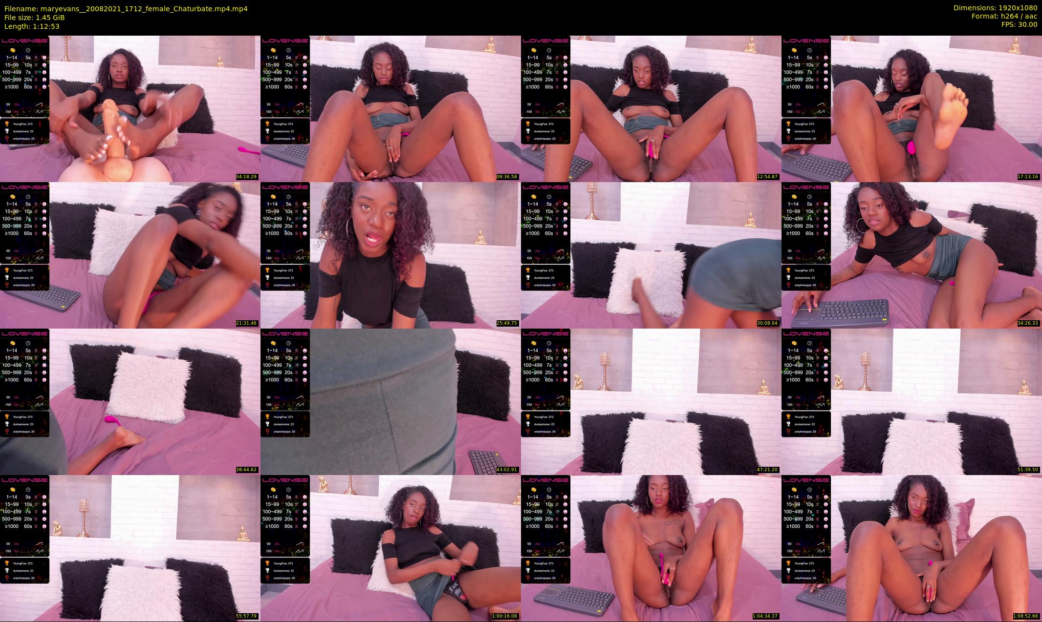 maryevans_ — 73 minute Chaturbate female cam show recording, 1080p, Aug 20, 2021