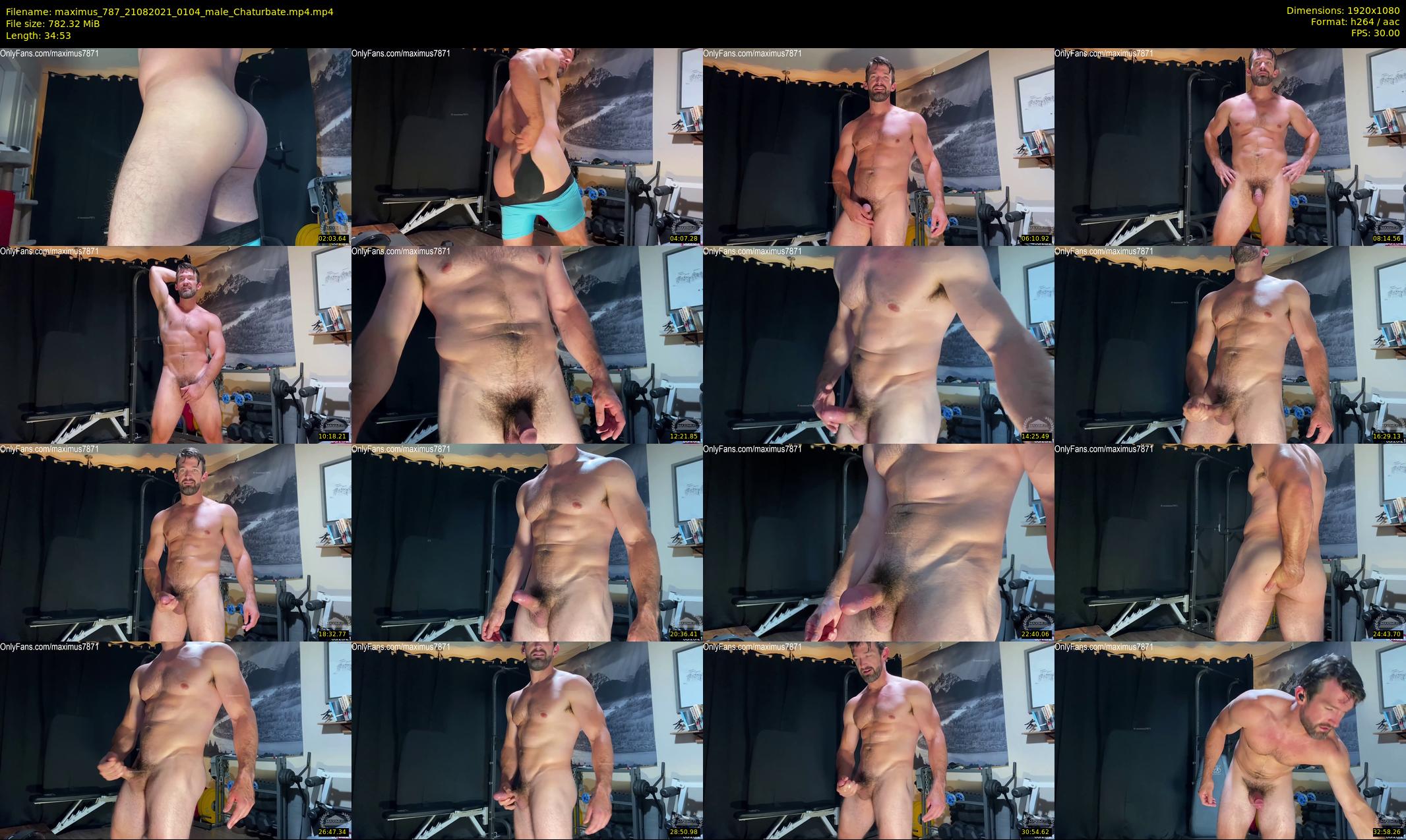 maximus_787 — 35 minute Chaturbate male cam show recording, 1080p, Aug 21, 2021