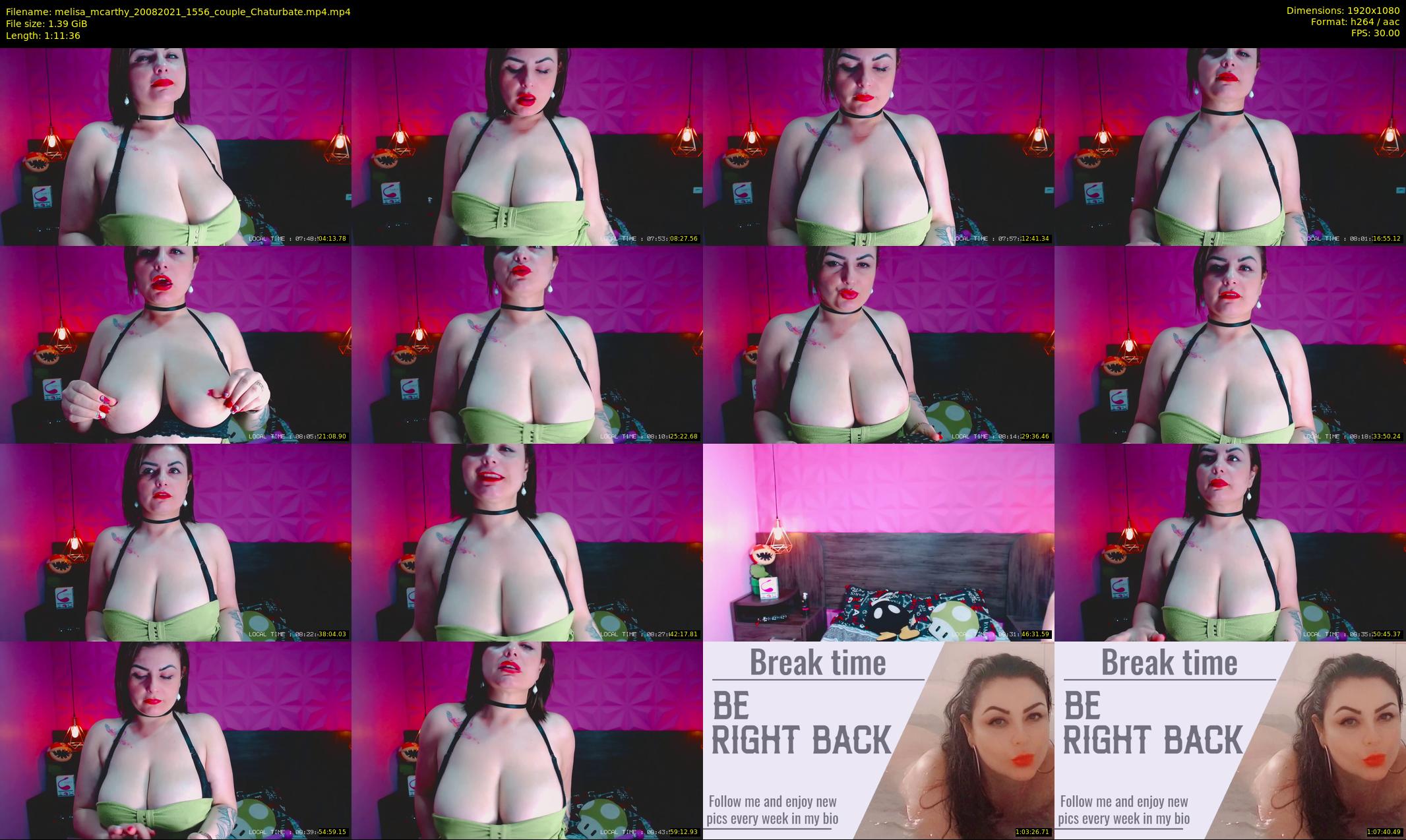 melisa_mcarthy — 72 minute Chaturbate couple cam show recording, 1080p, Aug 20, 2021