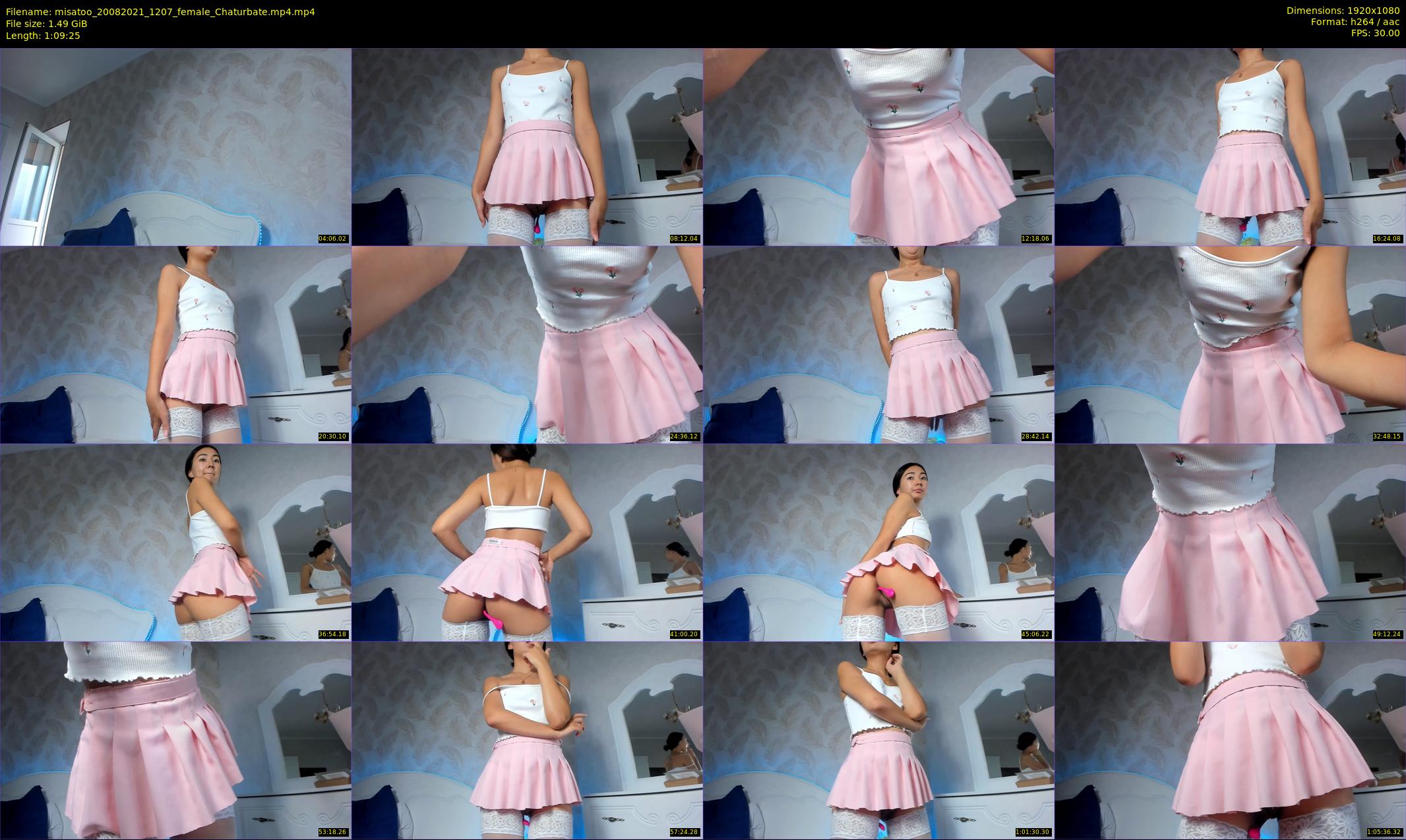 misatoo — 70 minute Chaturbate female cam show recording, 1080p, Aug 20, 2021