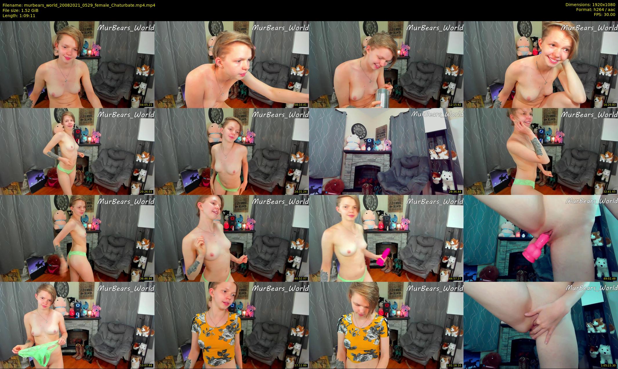 murbears_world — 70 minute Chaturbate female cam show recording, 1080p, Aug 20, 2021