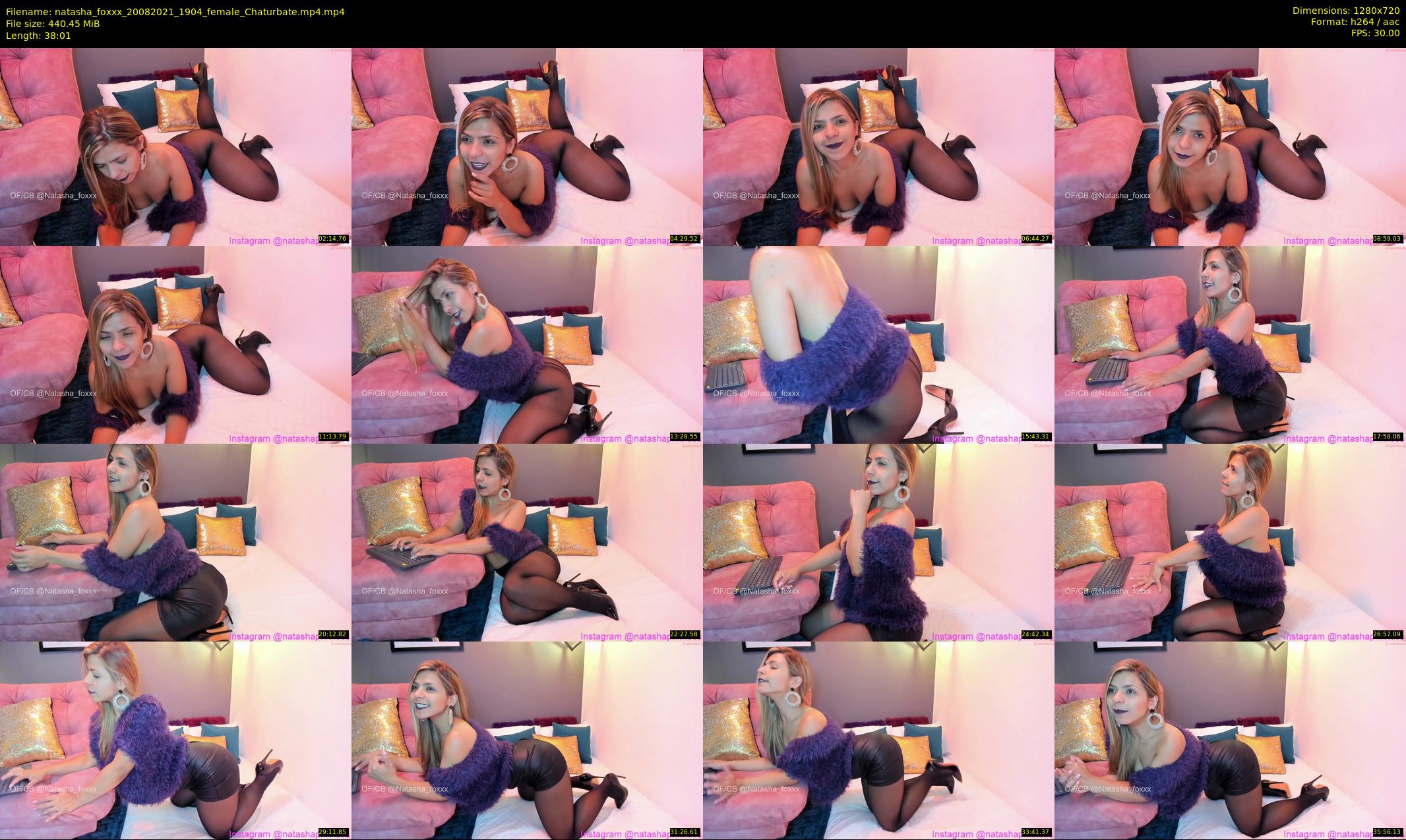 natasha_foxxx — 39 minute Chaturbate female cam show recording, 720p, Aug 20, 2021