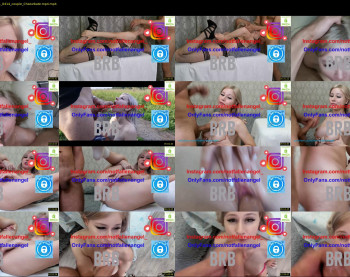 notfallenangel — 15 minute Chaturbate couple cam show recording, 1080p, Aug 21, 2021