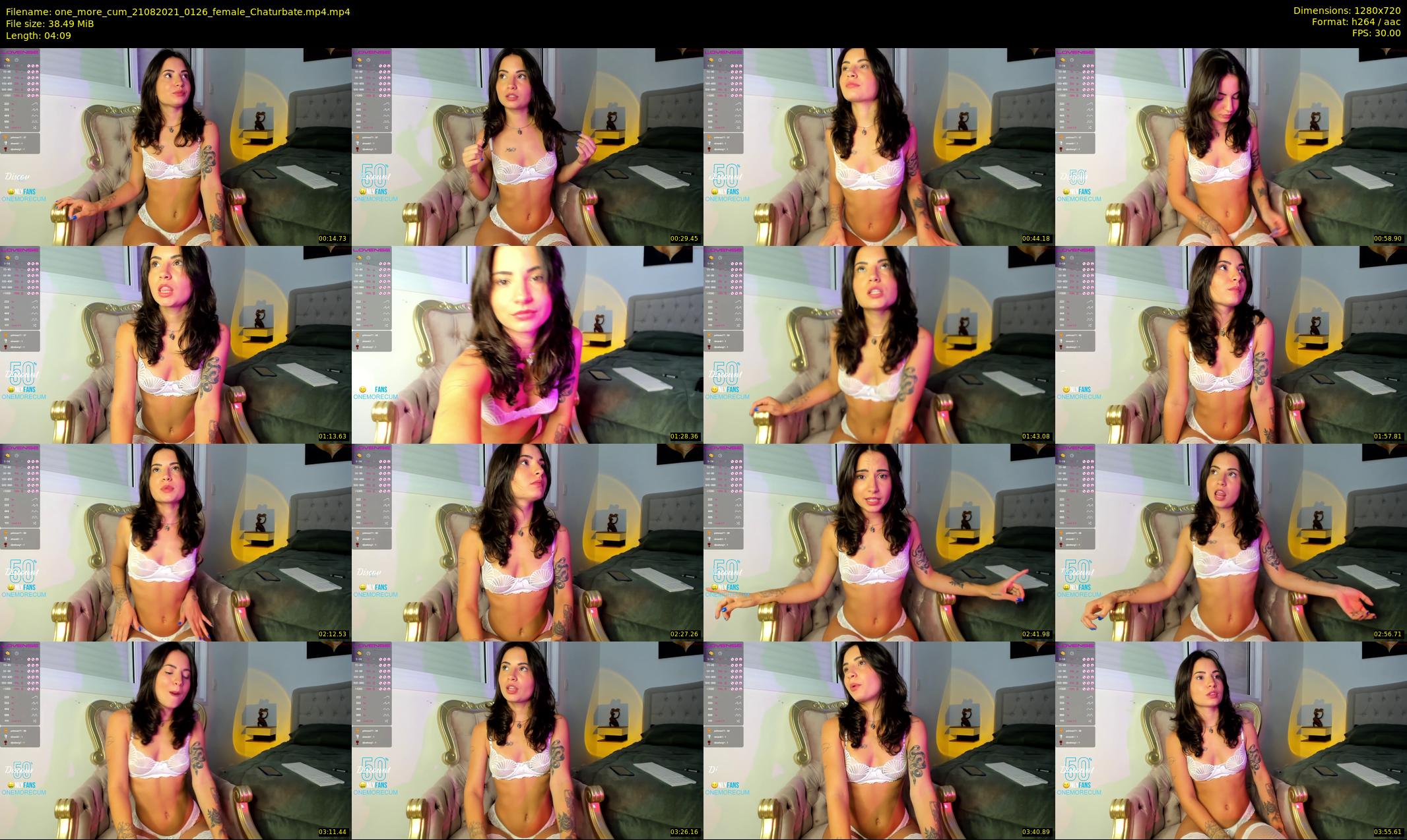one_more_cum — 5 minute Chaturbate couple cam show recording, 720p, Aug 21, 2021